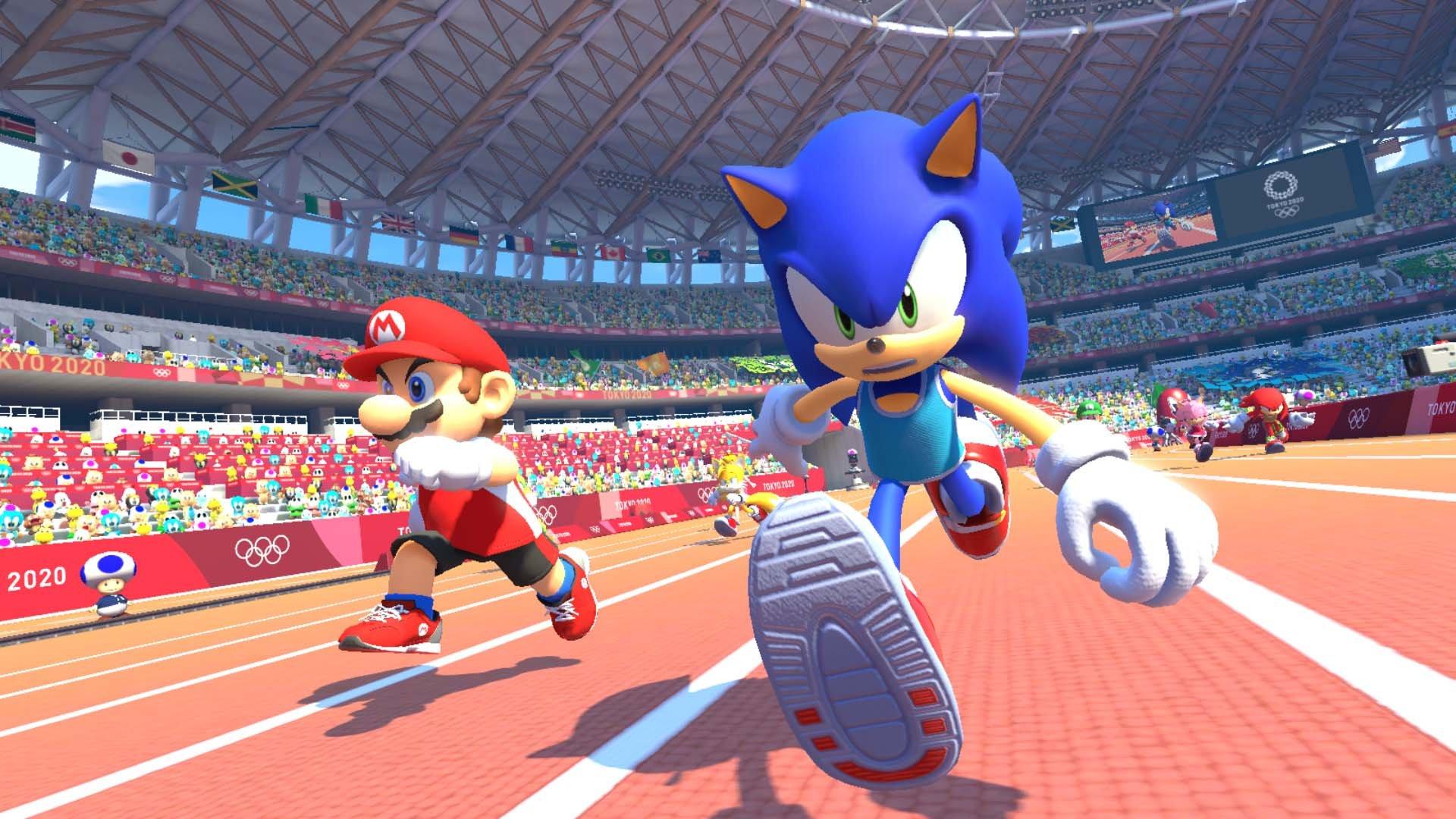 Mario & sonic at the sale 2020 olympics nintendo switch game