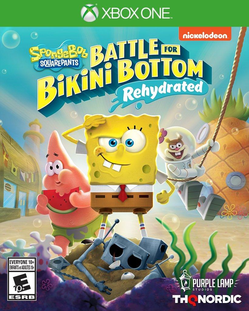 Spongebob Squarepants Battle For Bikini Bottom Rehydrated Xbox One Gamestop - roblox game for xbox 360 at gamestop