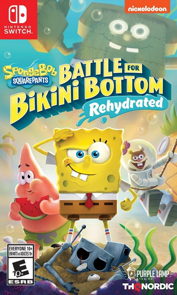 Spongebob battle for bikini bottom rehydrated nintendo switch release on sale date