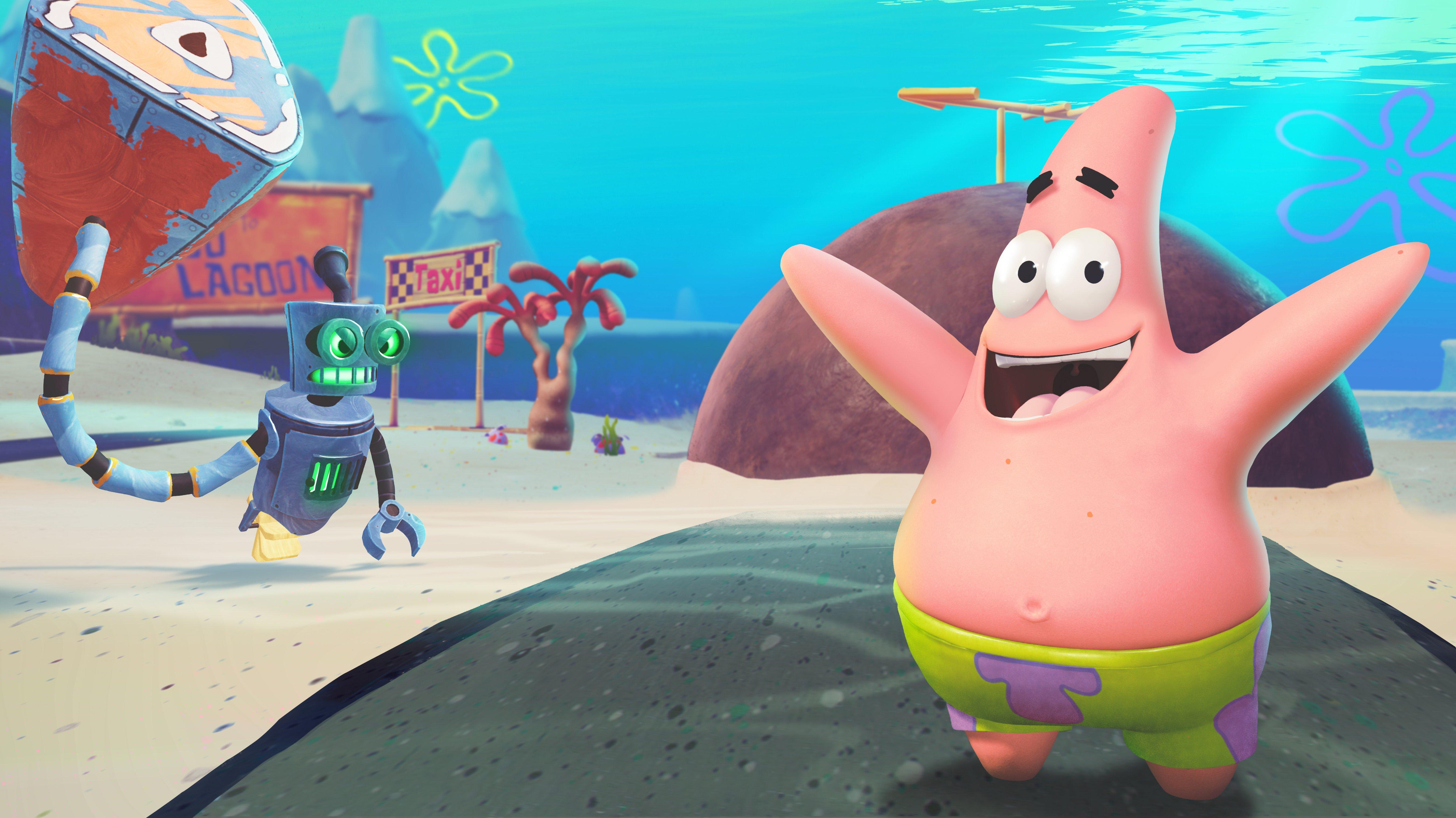 SpongeBob SquarePants: Battle for Bikini - GameStop Nintendo - | Nintendo Rehydrated Switch Bottom Switch 