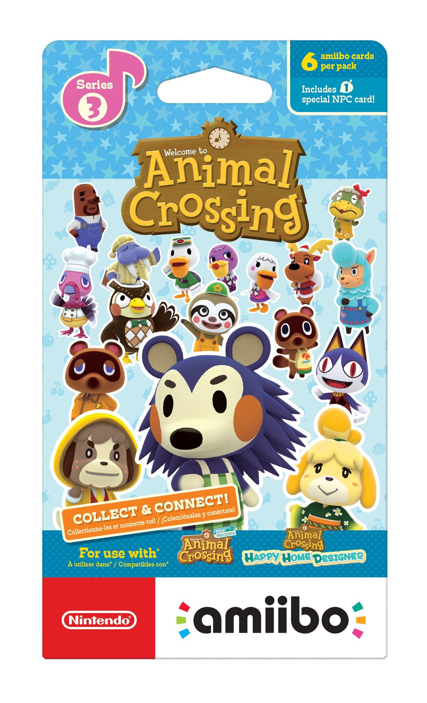 animal crossing series 3 amiibo cards