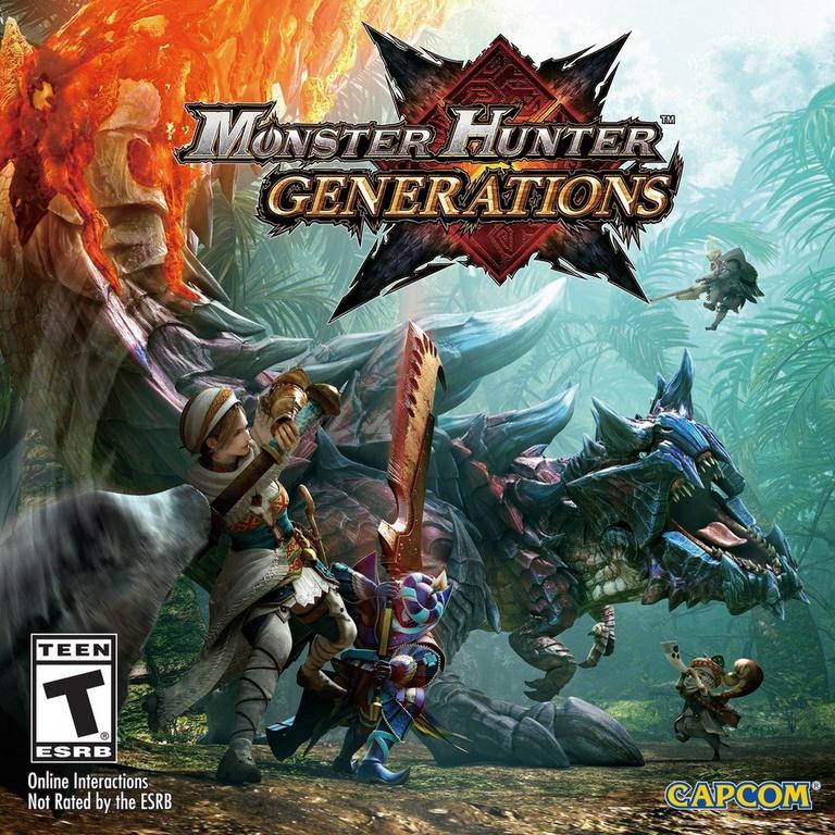 Monster Hunter Generations Nintendo 3DS Capcom GameStop