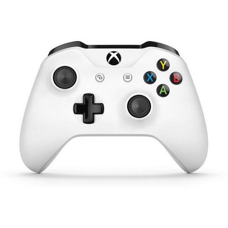 Microsoft Xbox One Wireless Controller White Without 3.5mm Jack Pre-owned Xbox One Accessories Microsoft GameStop