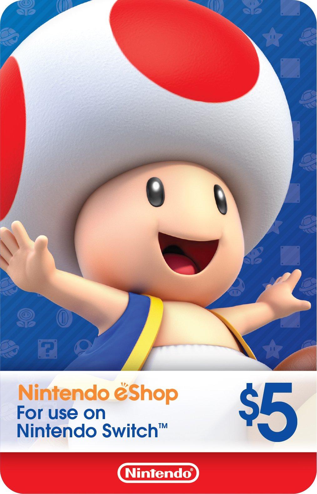 Nintendo eShop Gift Card $5