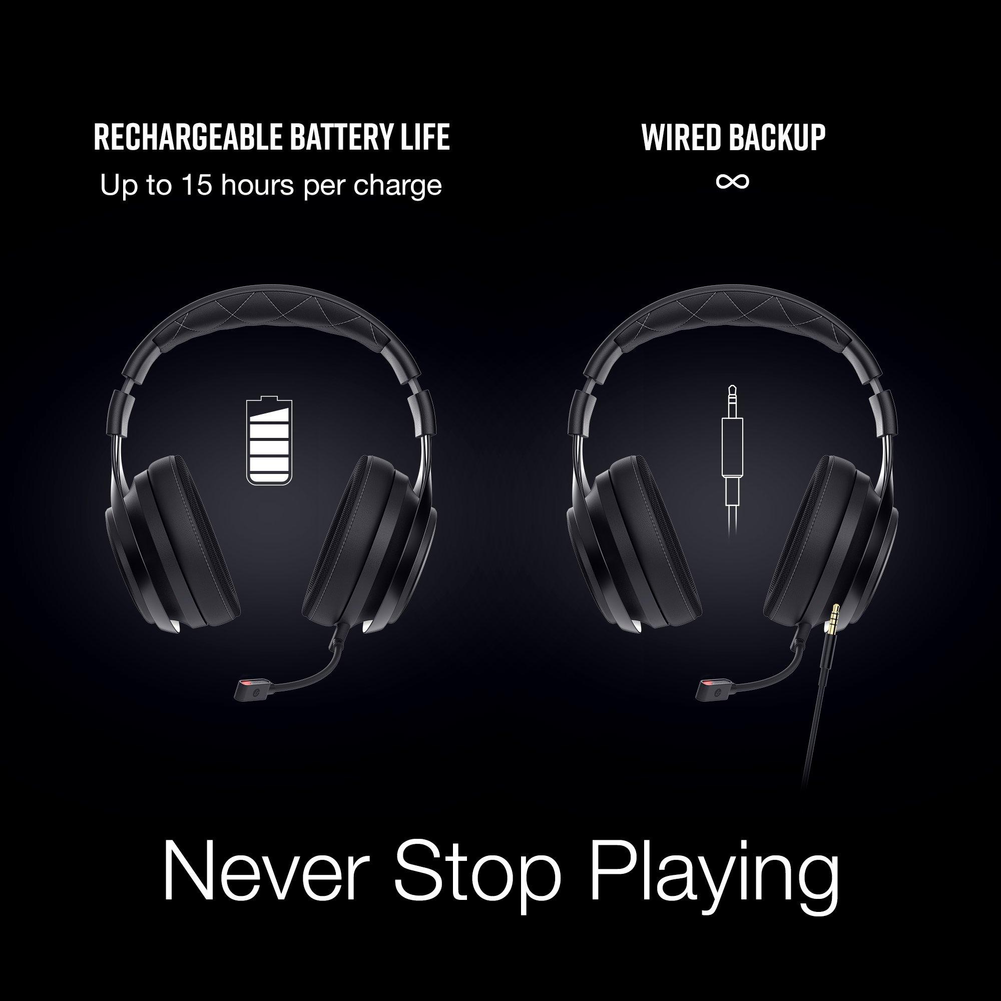 LucidSound LS35X Black Direct Connect Wireless Gaming Headset for Xbox One