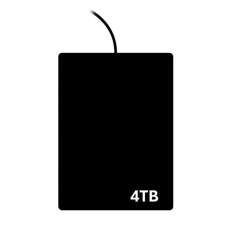 External Hard Drive 4TB (Styles May Vary)
