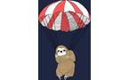 Parachuting Sloth T-Shirt