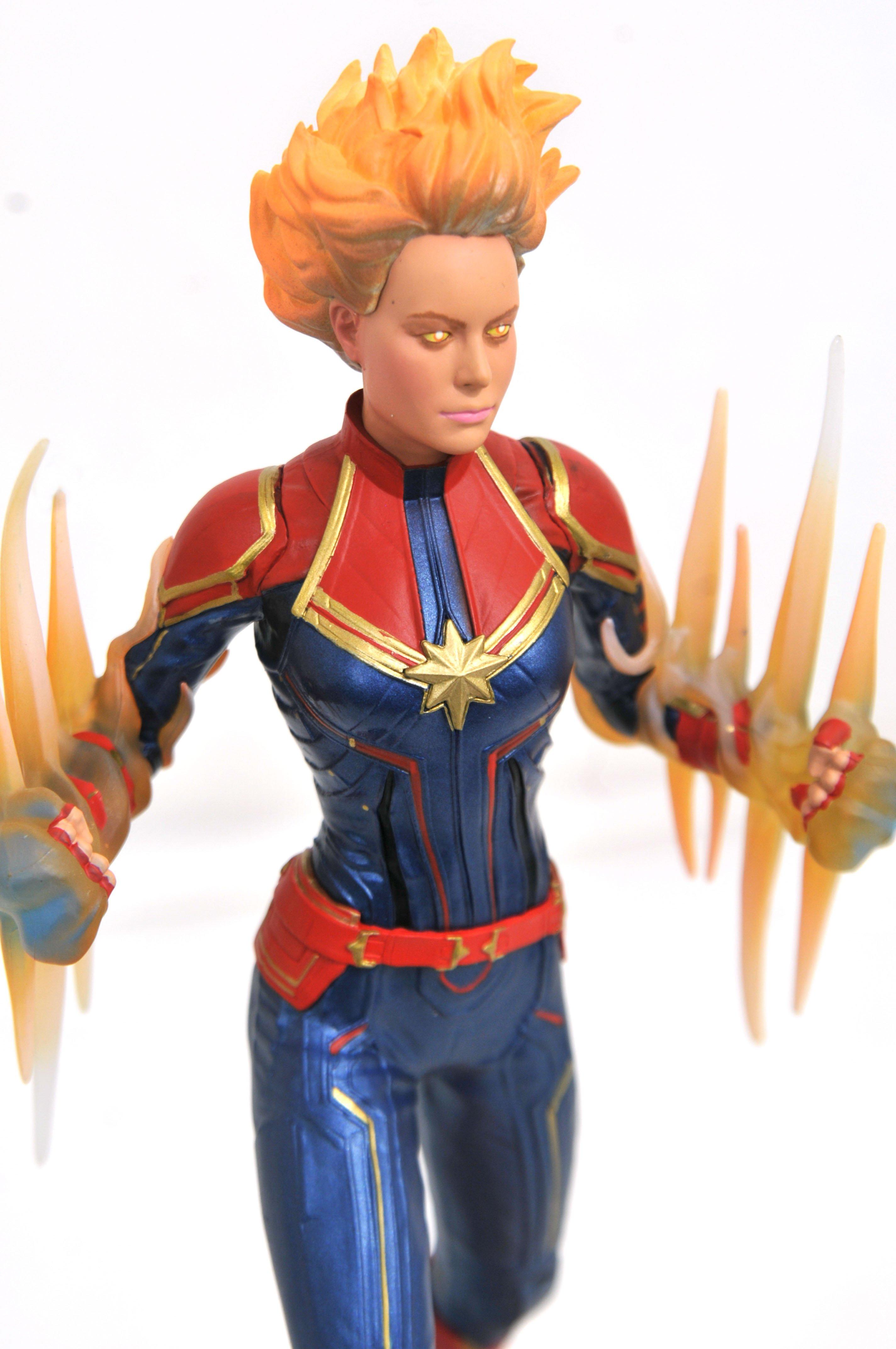 Captain Marvel Binary Power Statue Only at GameStop GameStop