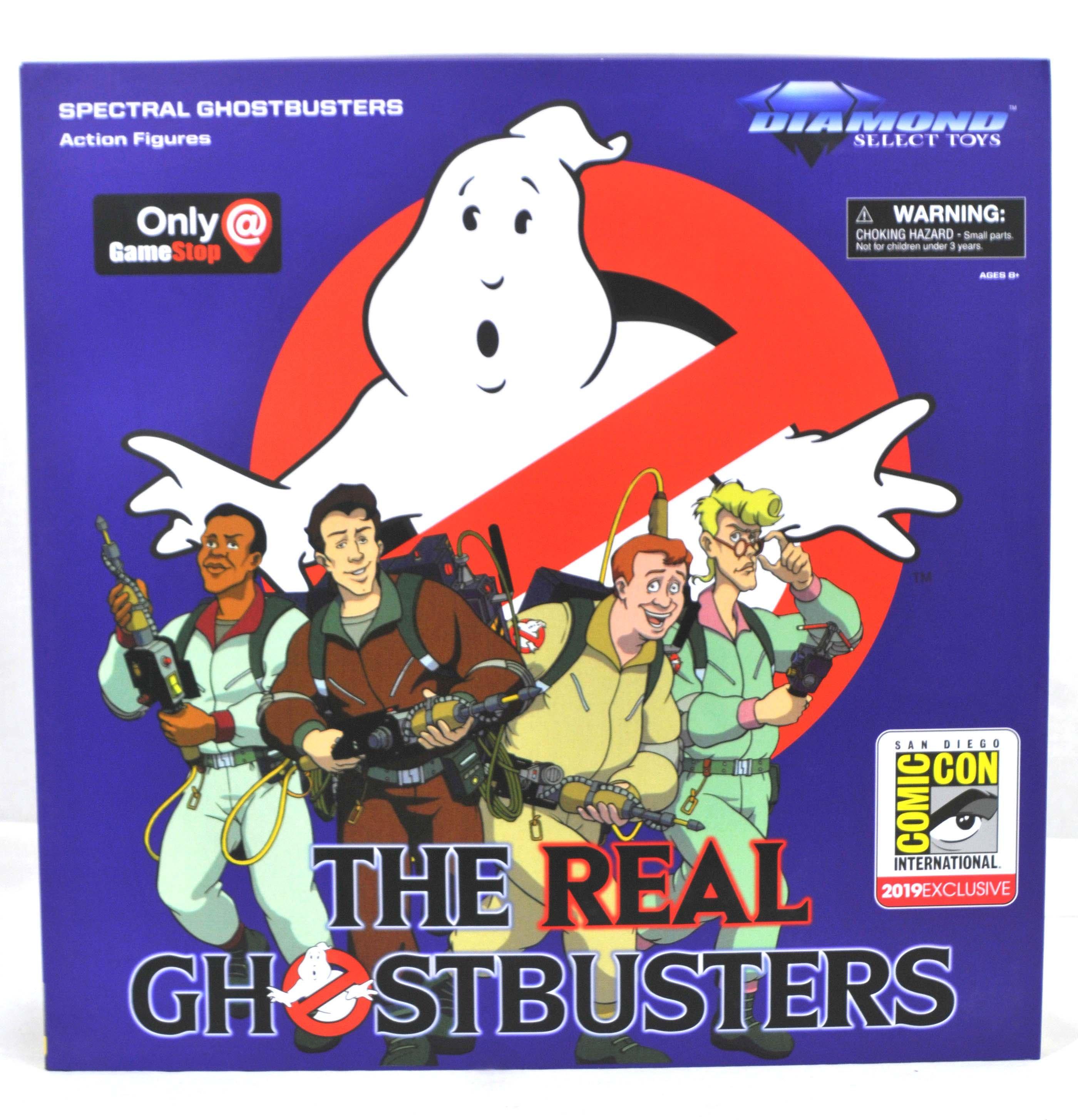 the real ghostbusters spectral ghostbusters action figures