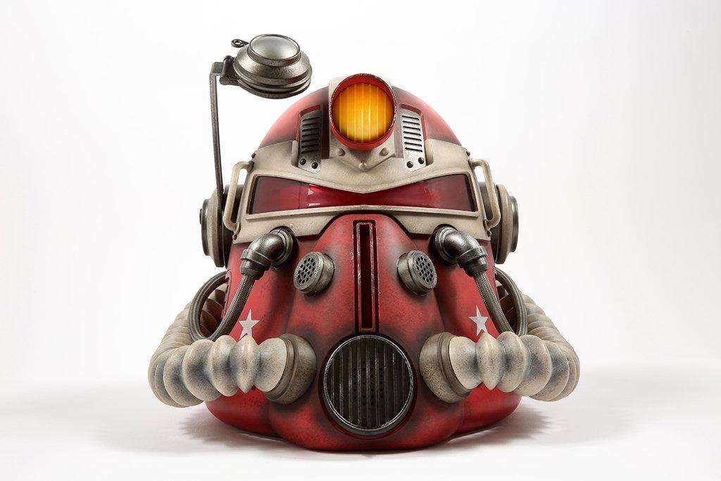 Fallout T 51 Power Armor Helmet Nuka Cola Edition Only At Gamestop Refurbished Gamestop