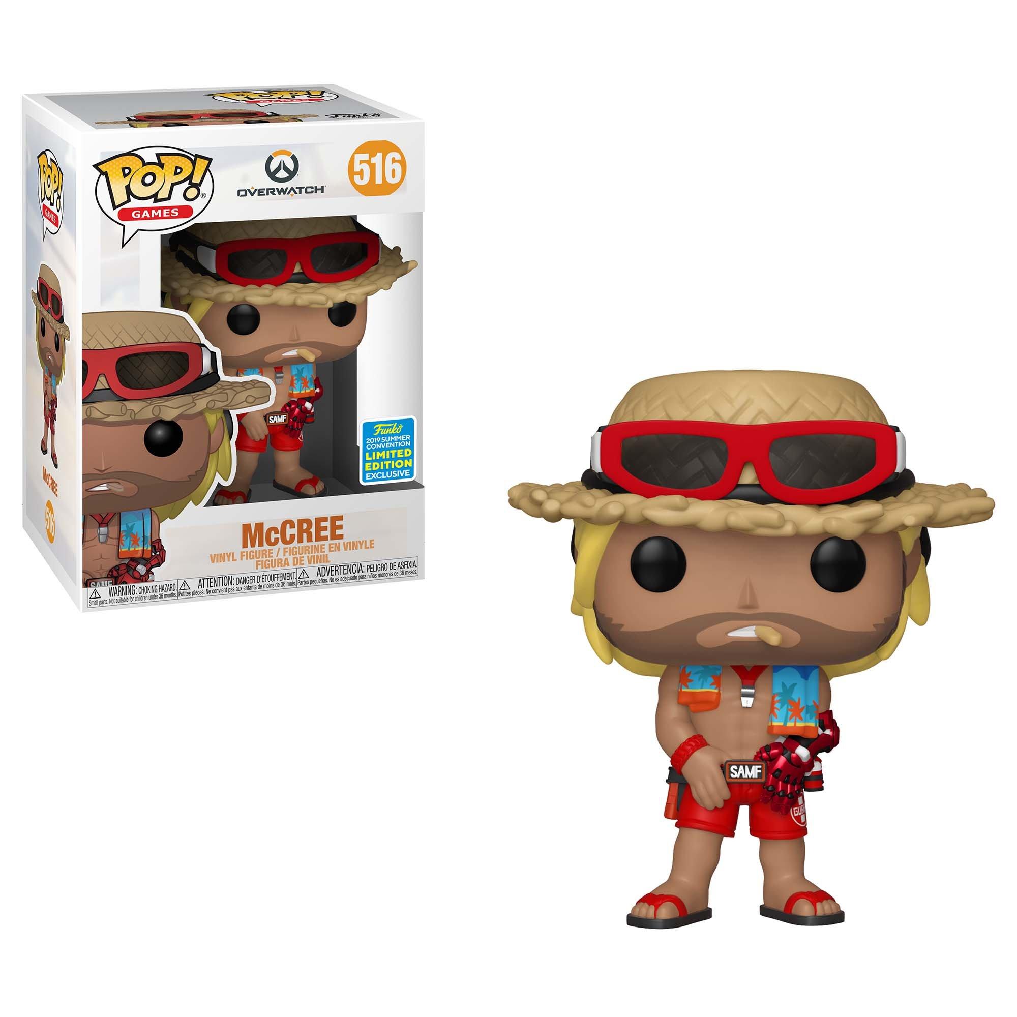 Pop Games Overwatch Mccree Summer Skin Summer Convention 19 Only At Gamestop Gamestop