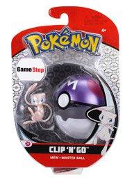 Pokemon Mew And Master Ball Clip N Go Summer Convention Only At Gamestop Gamestop