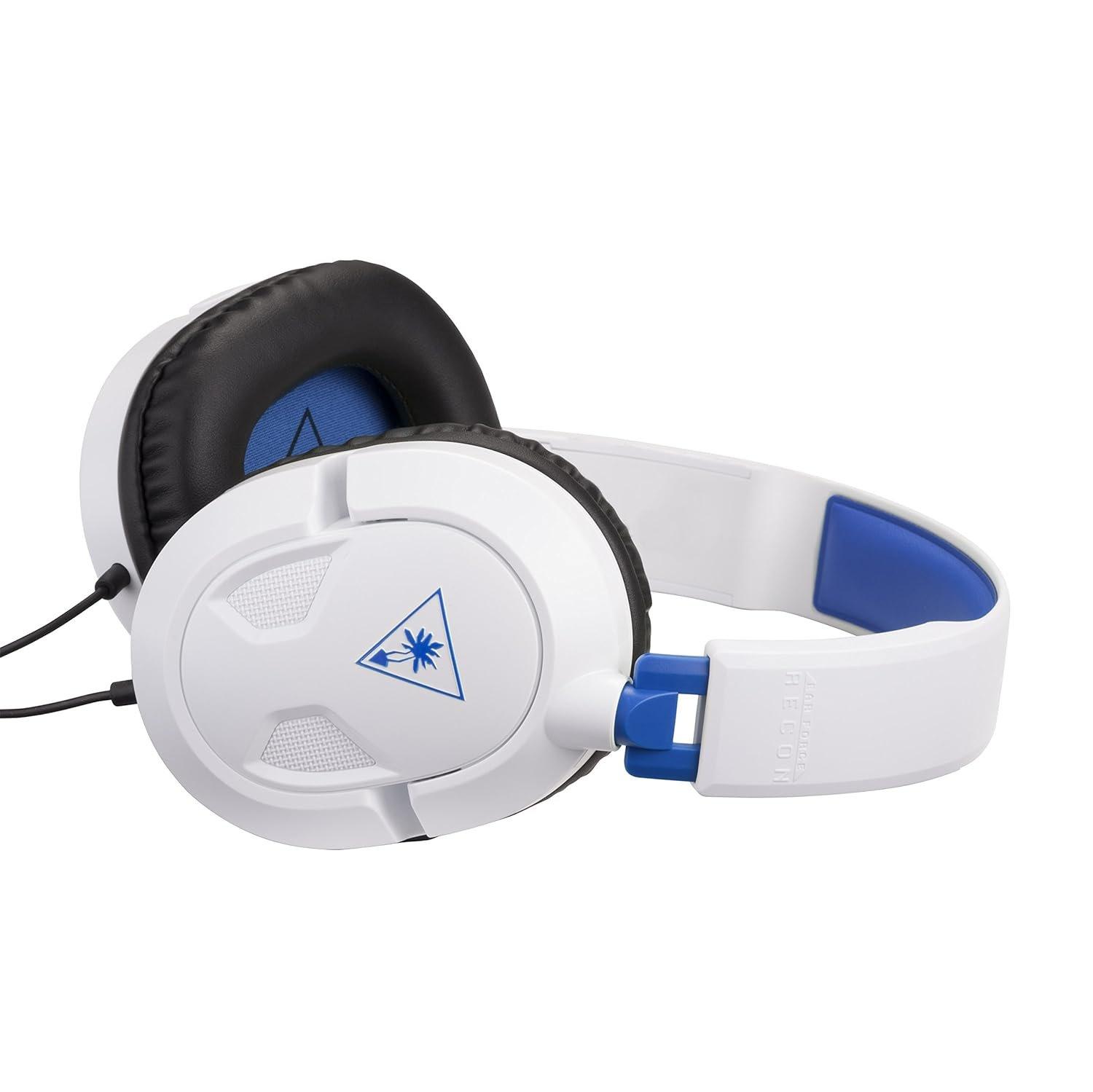 Blue and white discount turtle beach headset