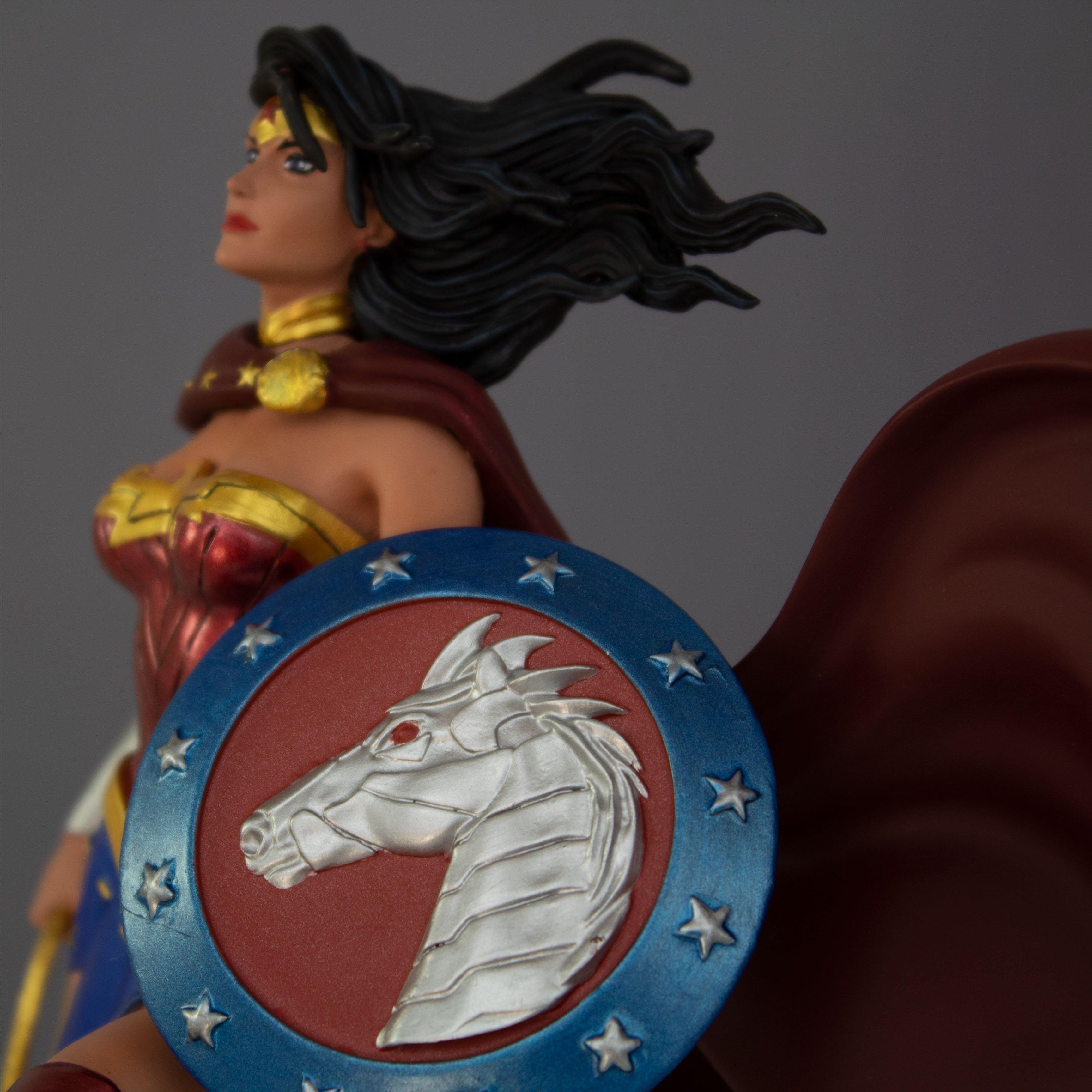 gamestop wonder woman statue