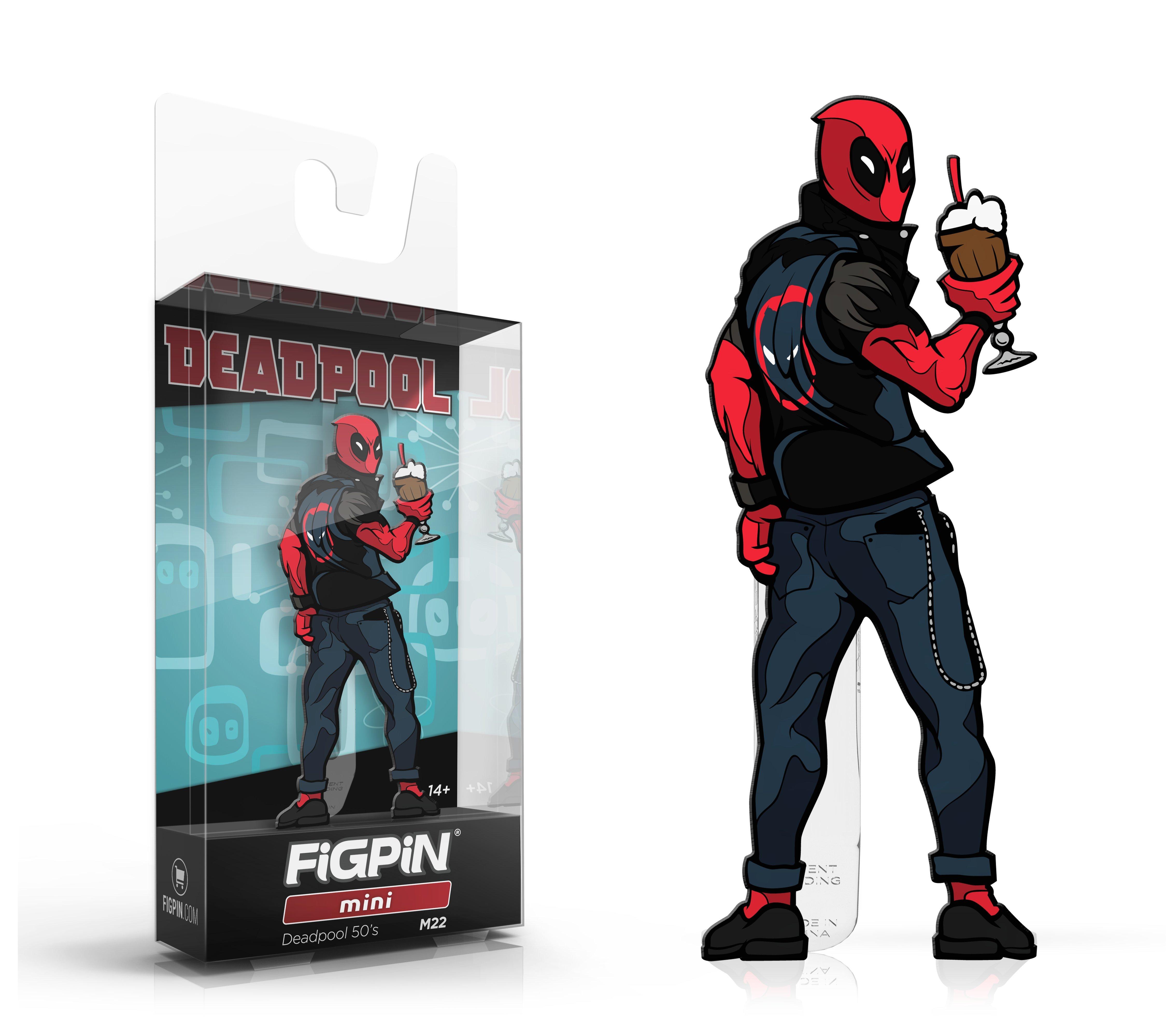 Deadpool 50s Figpin Mini Gamestop