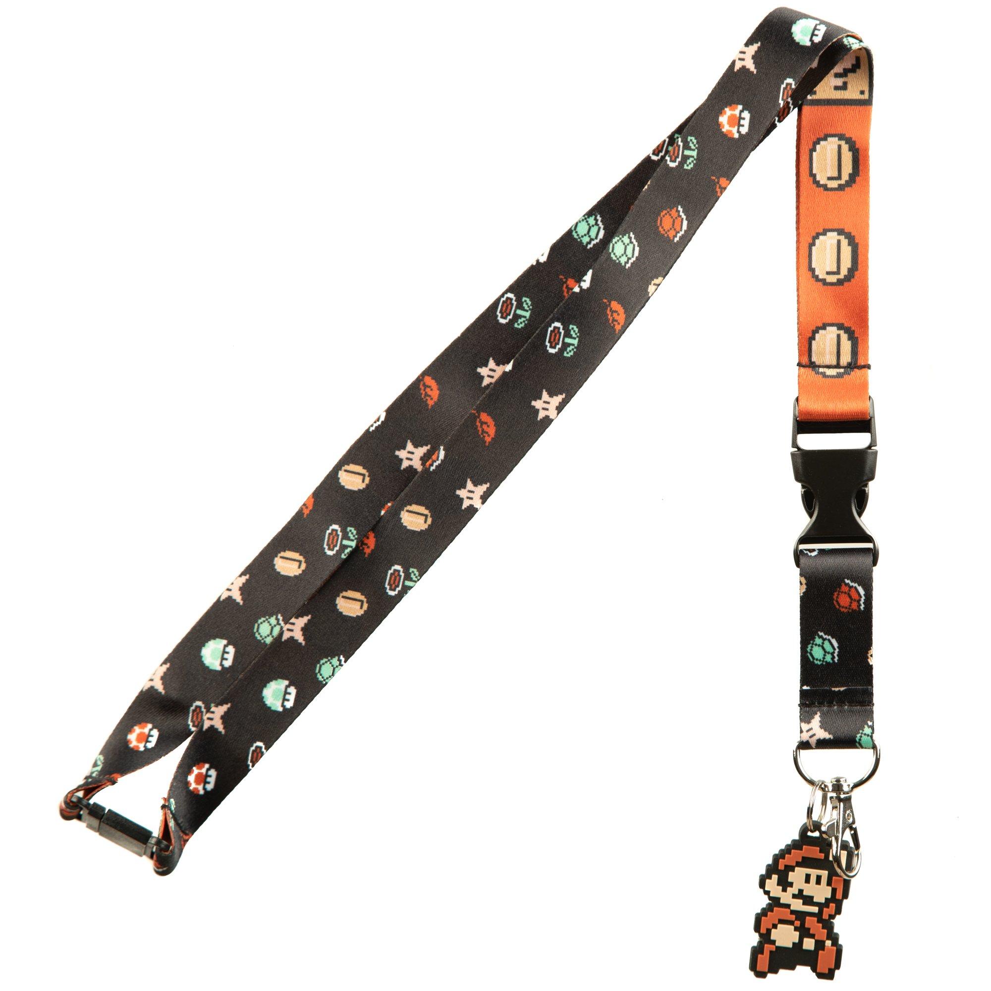 Super Mario Bros. Themed Lanyard GameStop