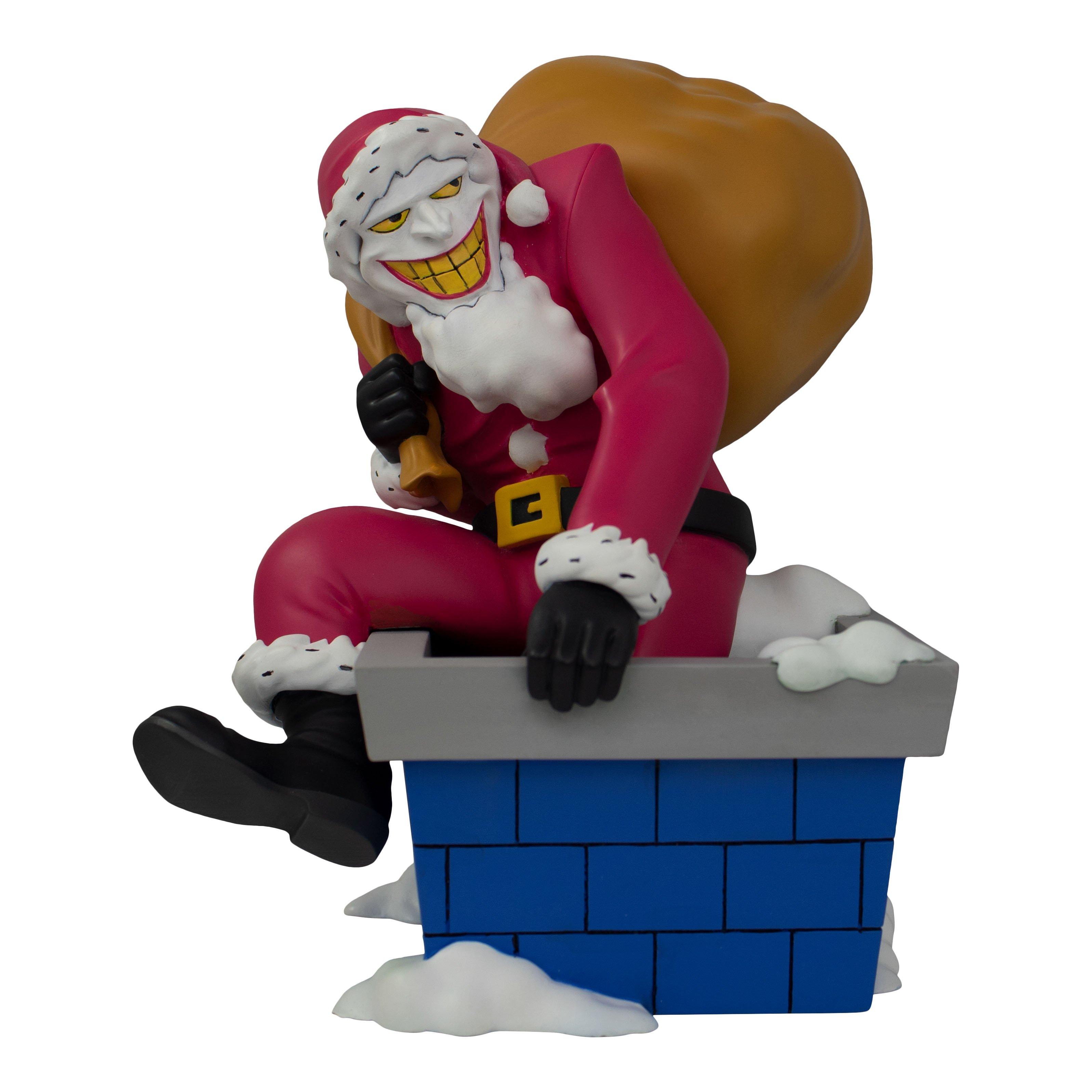 santa joker statue