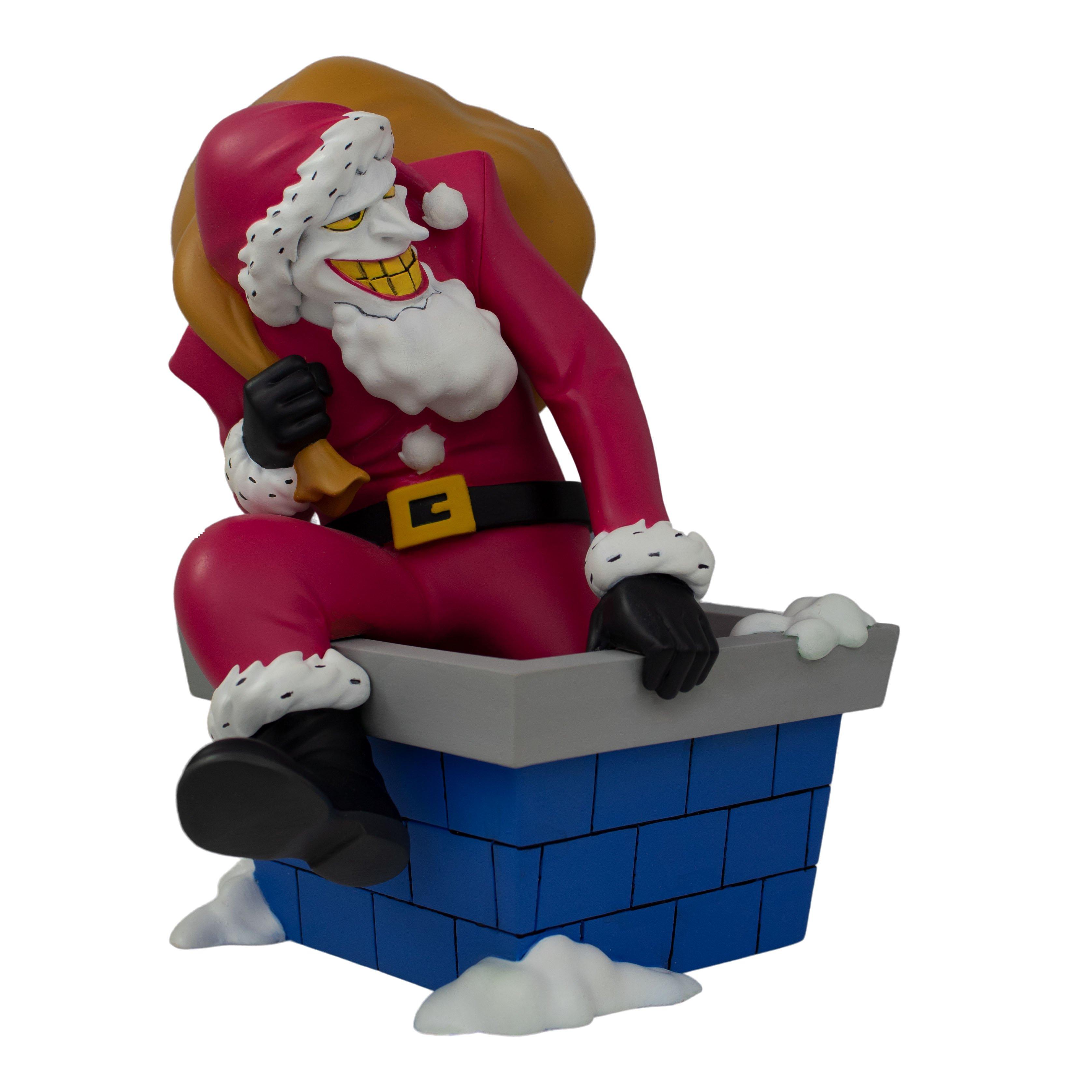 santa joker statue