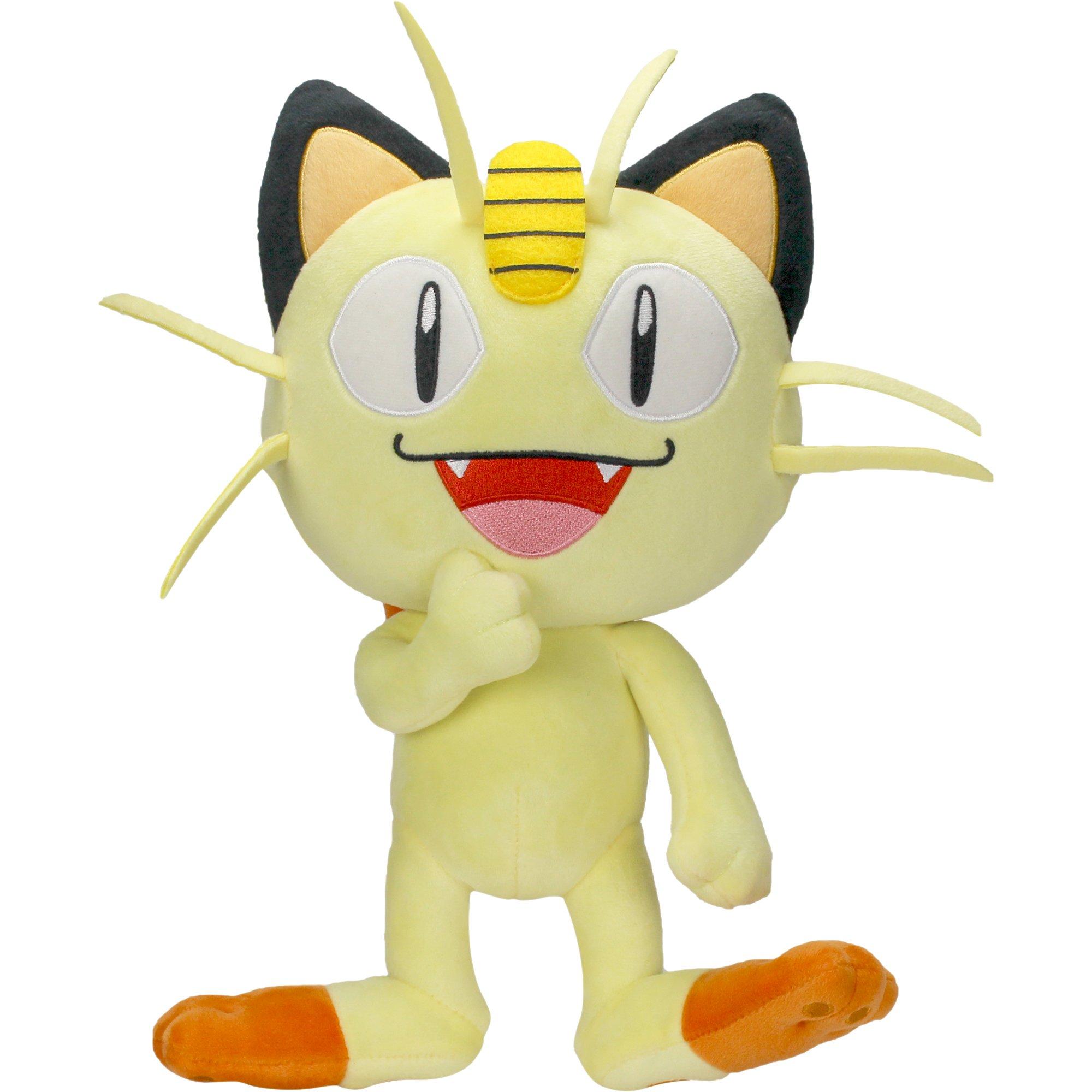 Details about   TOMY Pokemon Meowth T18982 Official New  Deluxe Large Plush Figure