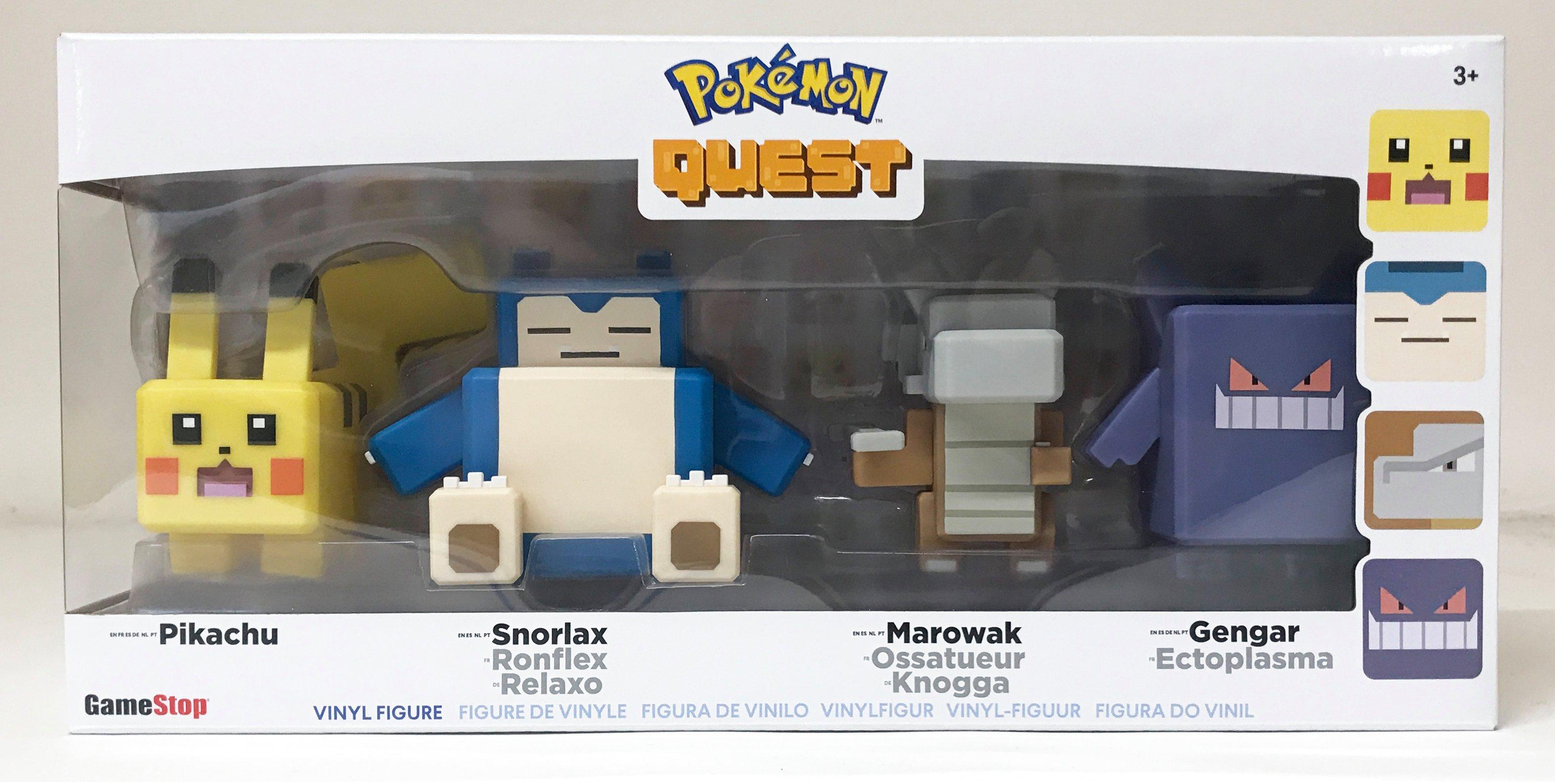 Pokemon Quest Figure 4 Pack Only At Gamestop Gamestop