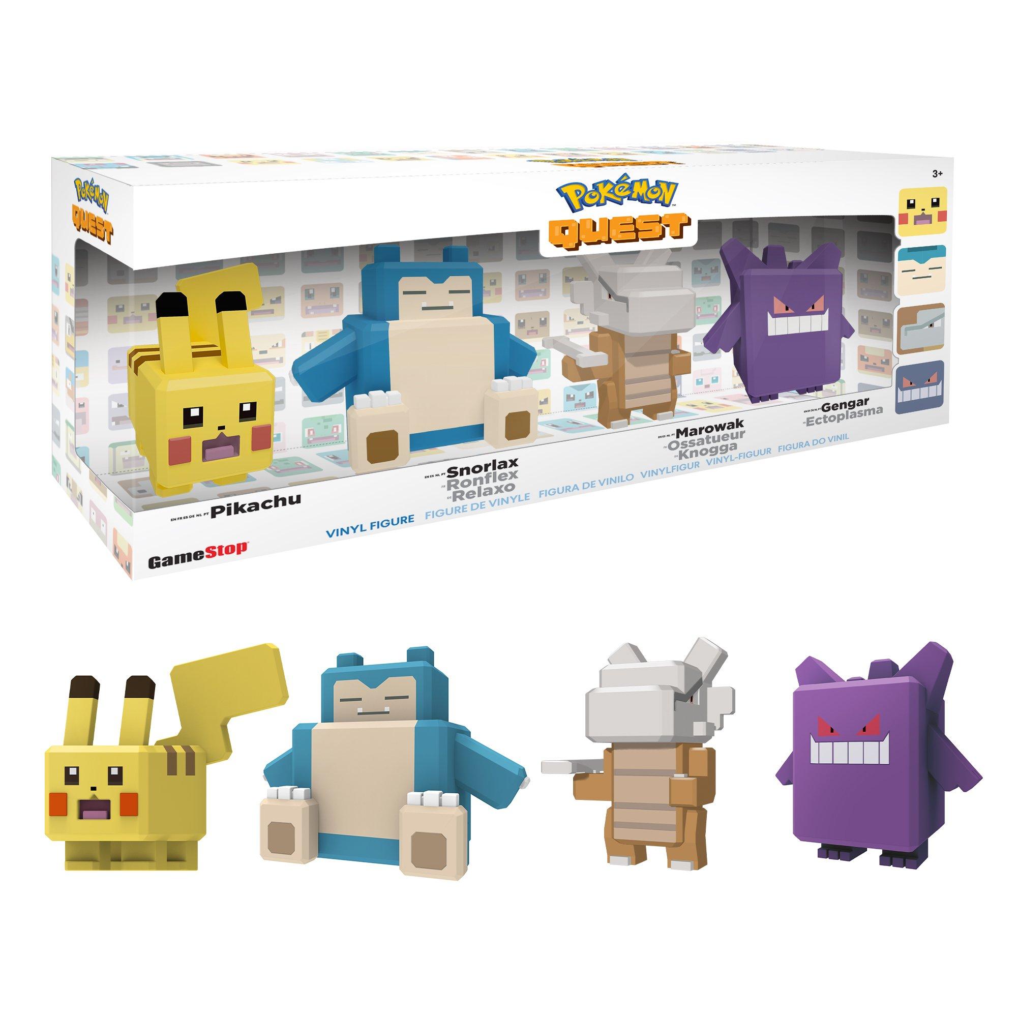 Pokemon Quest Figure 4 Pack Only At Gamestop Gamestop