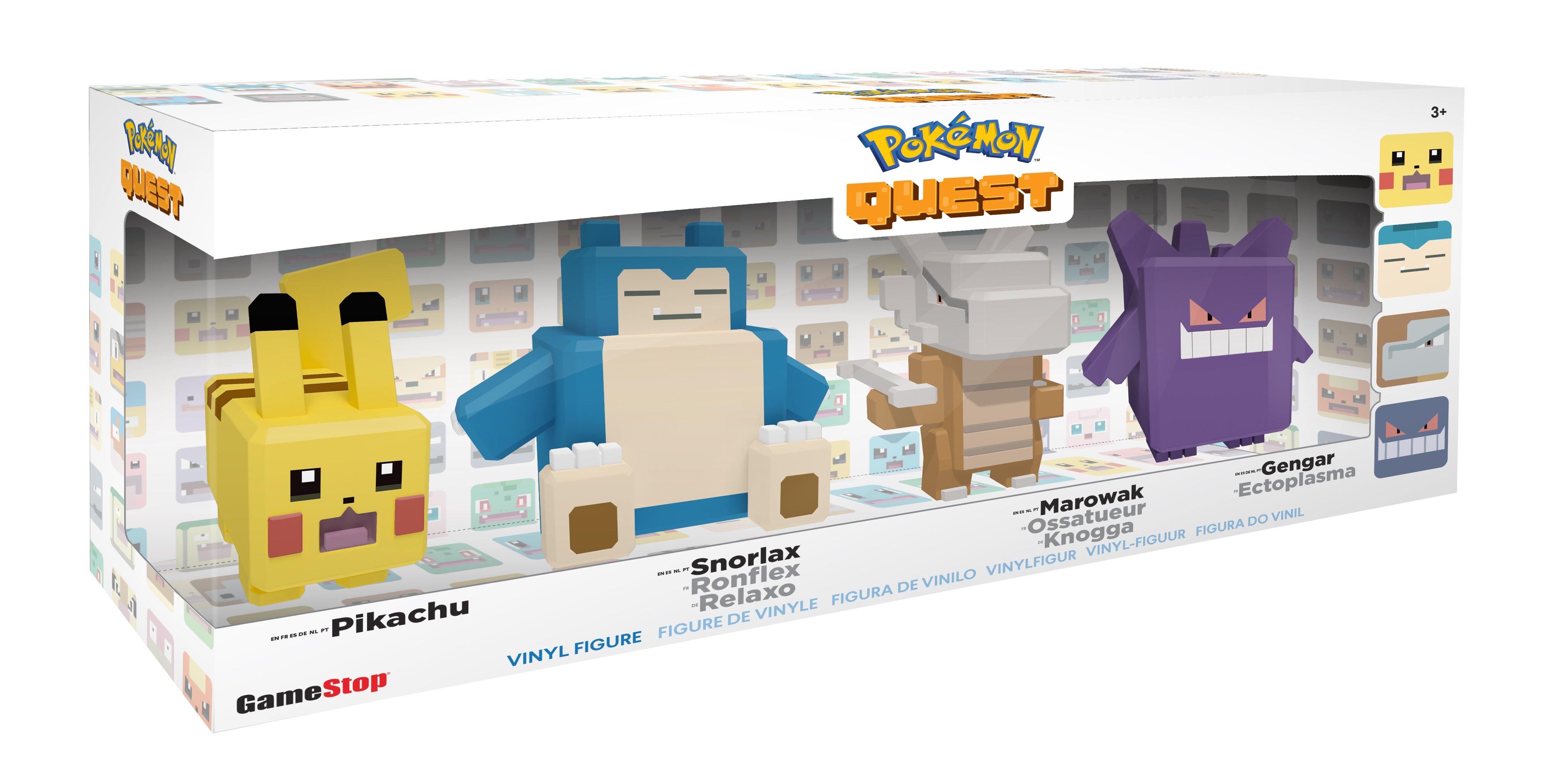 pokemon quest figure 4 pack