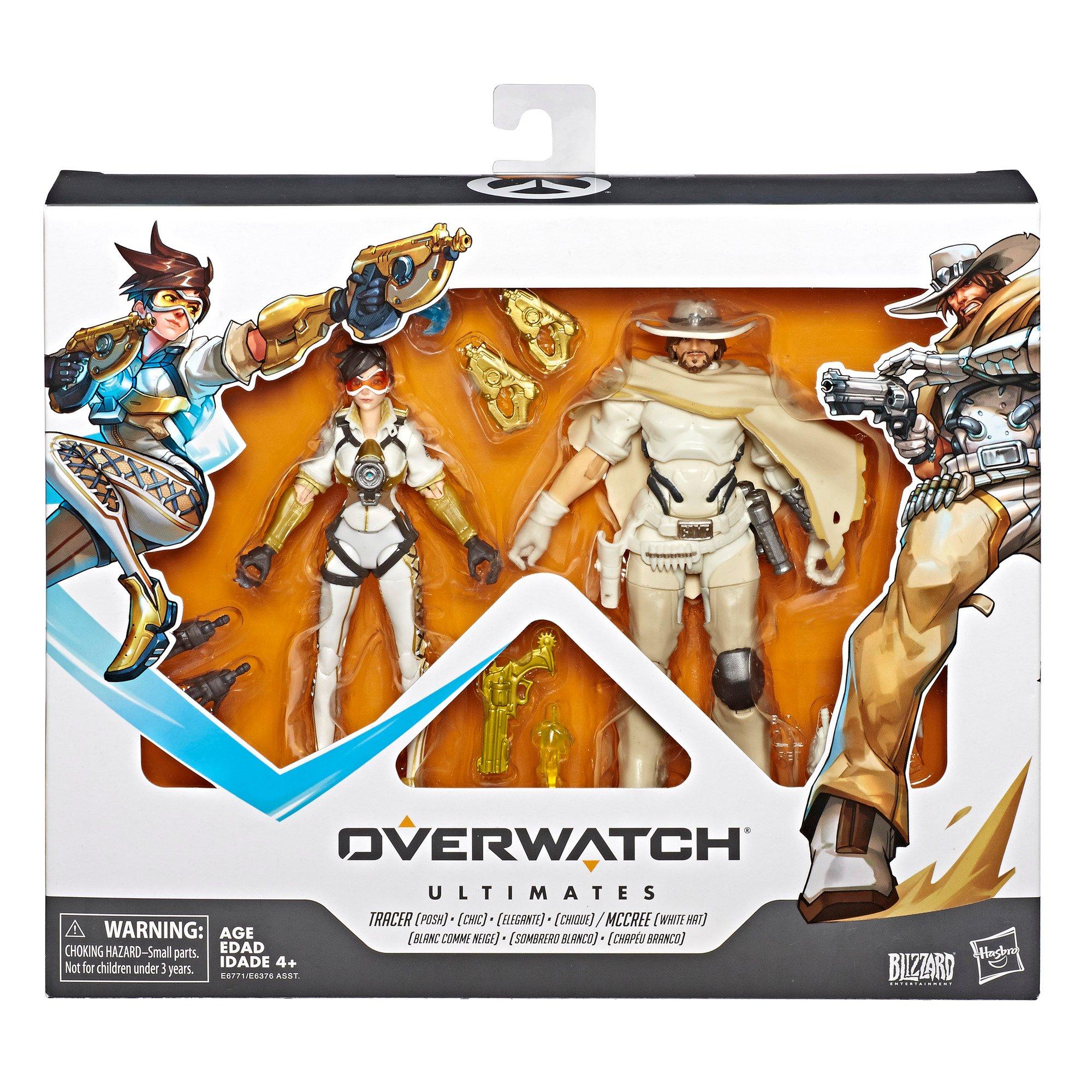 list item 2 of 7 Hasbro Overwatch White Hat McCree and Posh Tracer Ultimate Series Collectible 2 Pack Action Figure