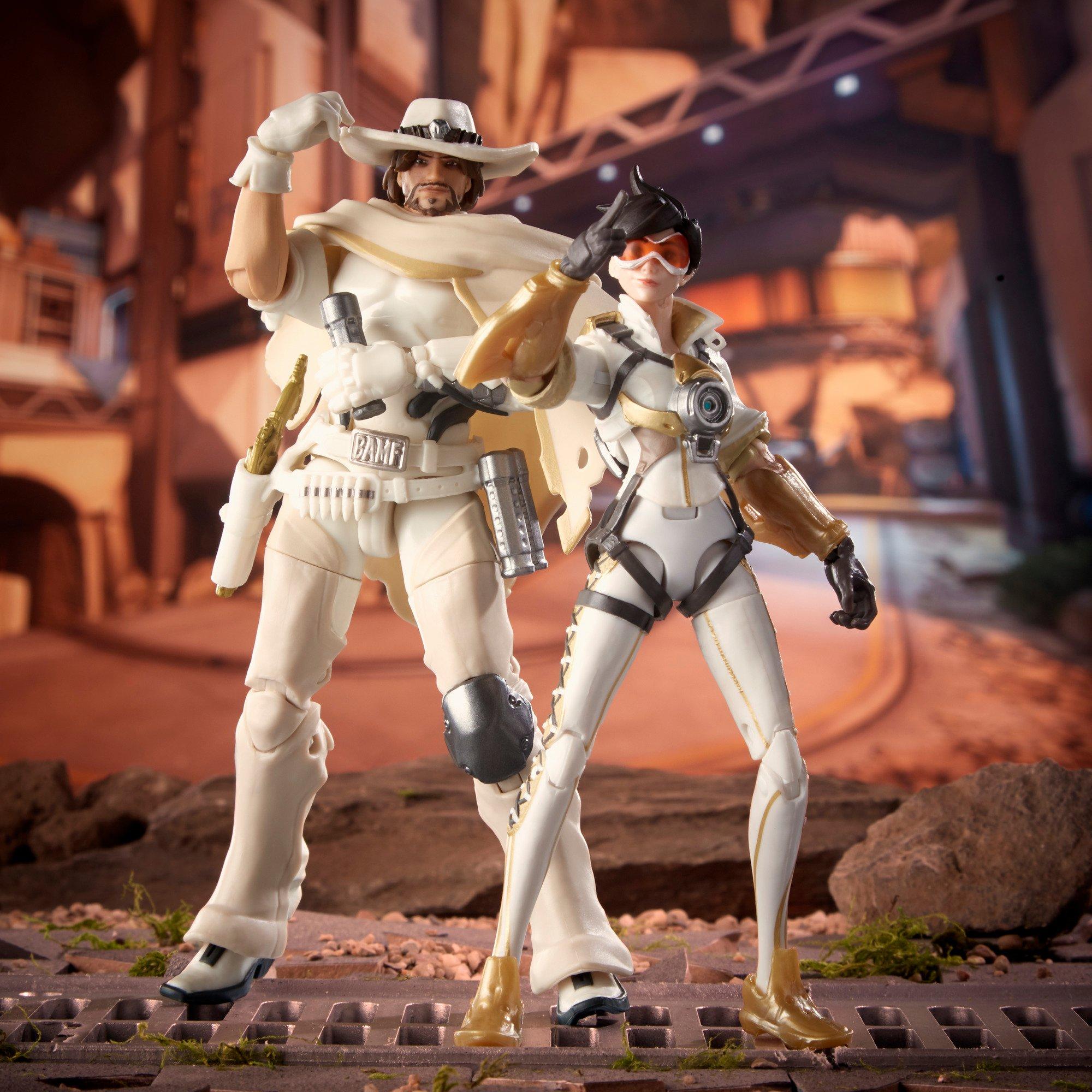 list item 3 of 7 Hasbro Overwatch White Hat McCree and Posh Tracer Ultimate Series Collectible 2 Pack Action Figure