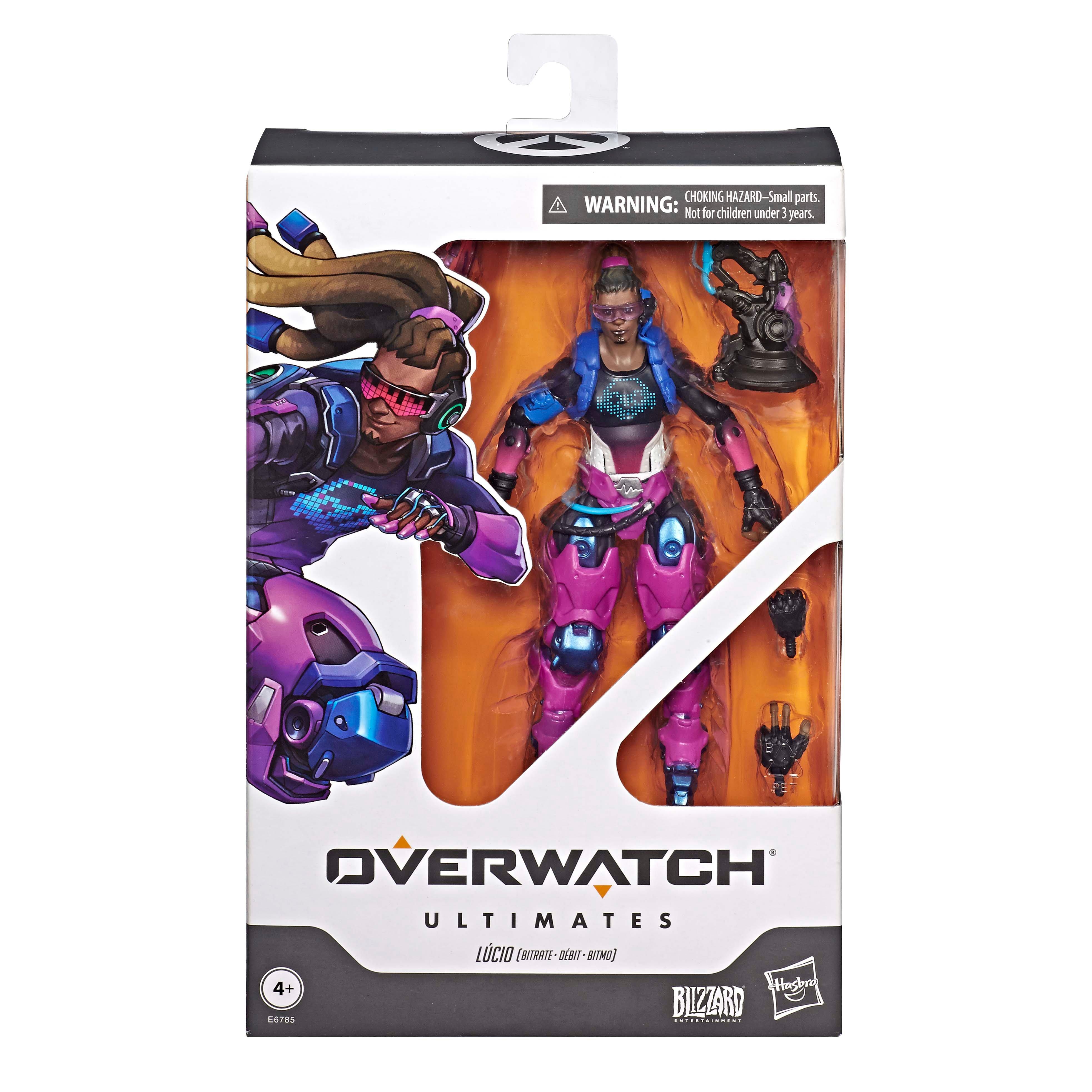 Hasbro Overwatch Bitrate Lucio Ultimate Series Collectible Summer Convention 2019 Action Figure