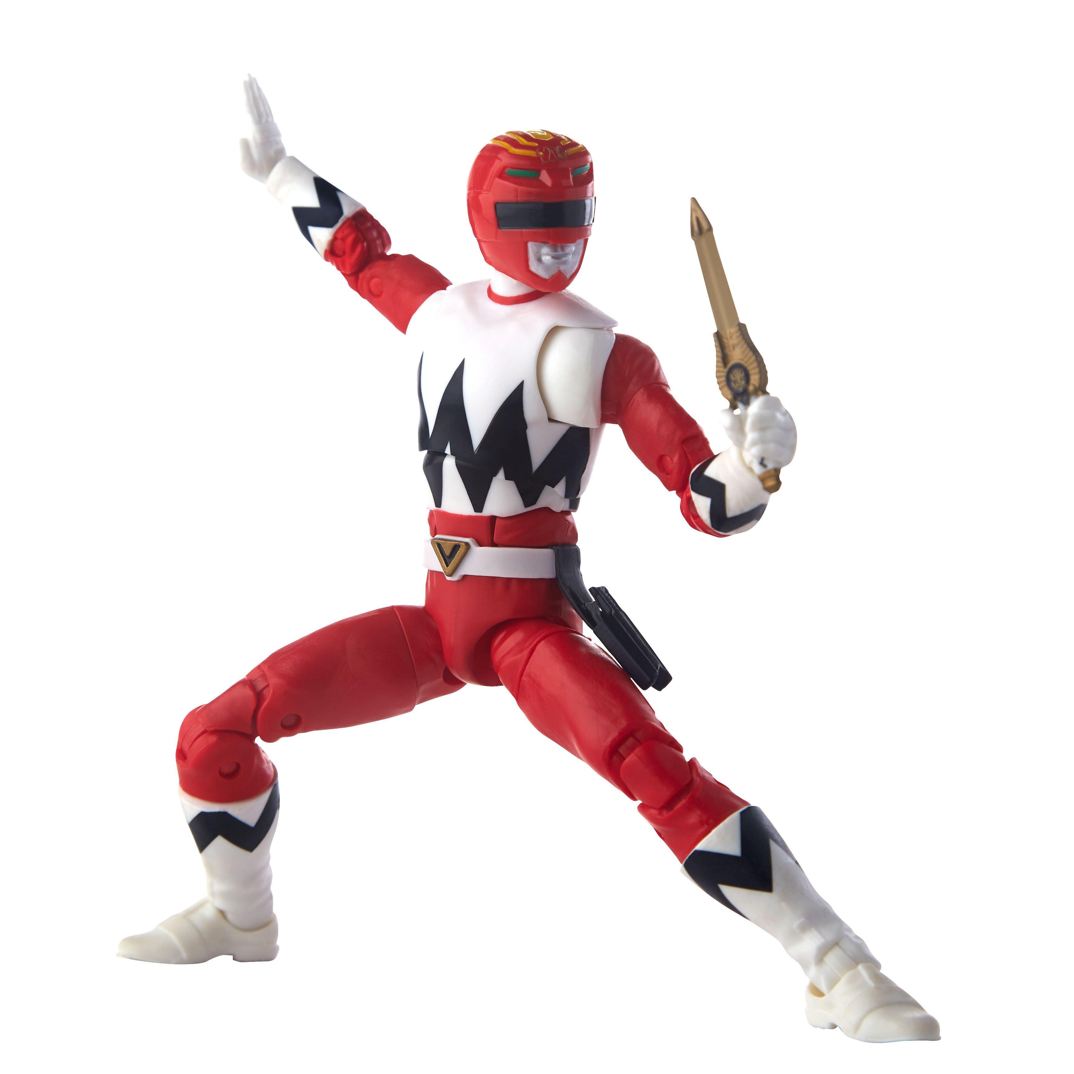 Power Rangers Lightning Collection Lost Galaxy Red Ranger vs In Space ...