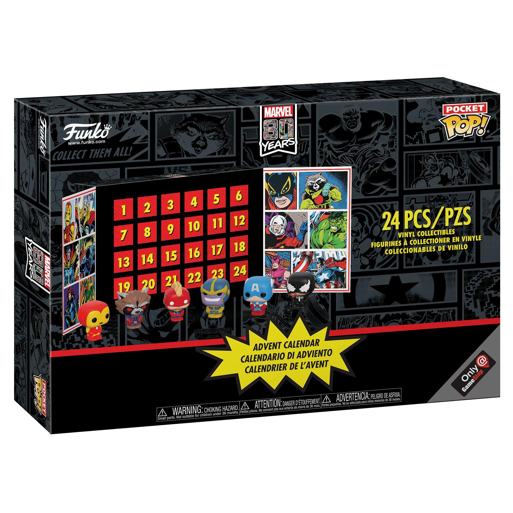 POP! Advent Calendar: Marvel 80th Only at GameStop