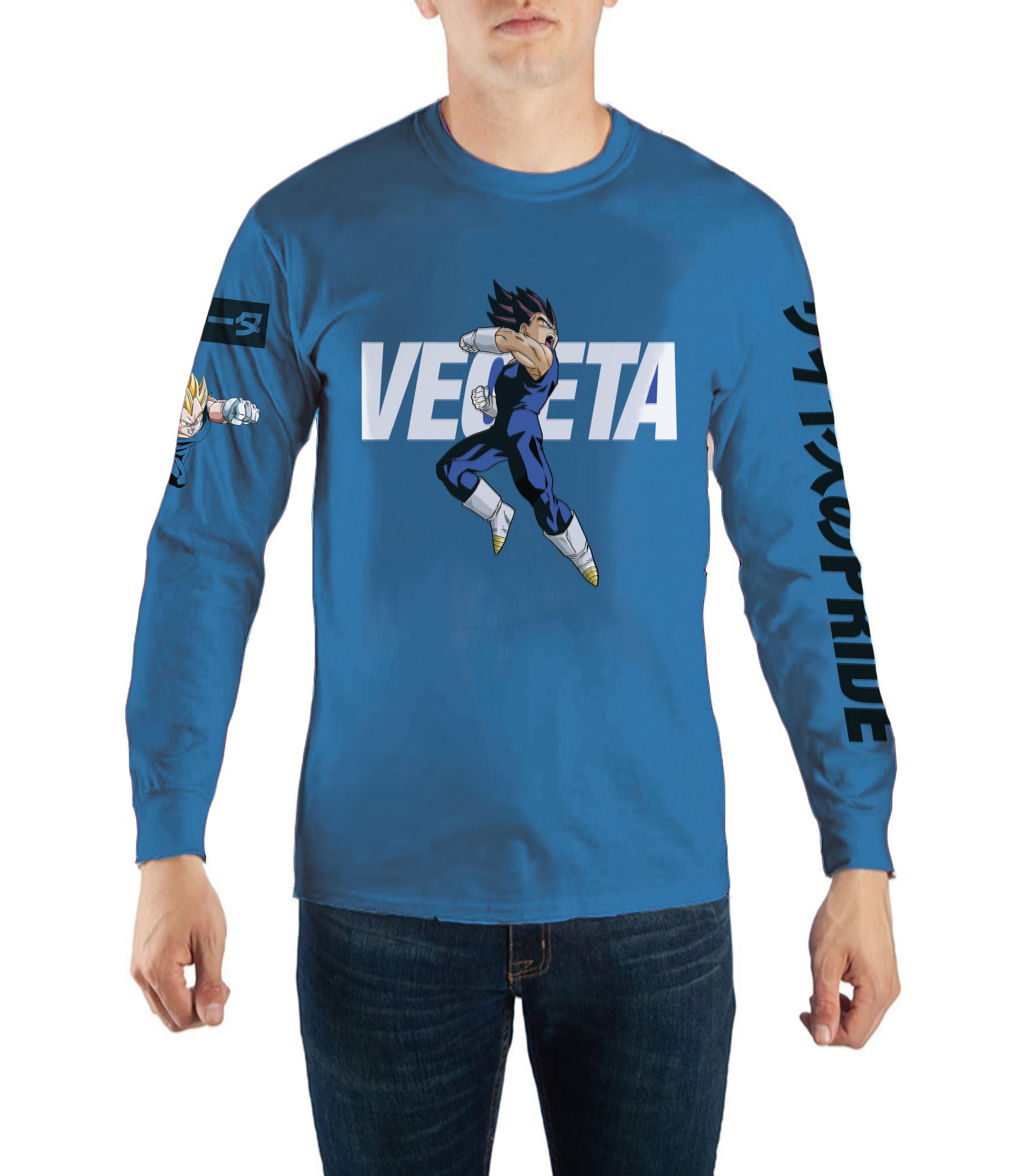 Dragon Ball Z Vegeta Character Long Sleeve T-Shirt | GameStop