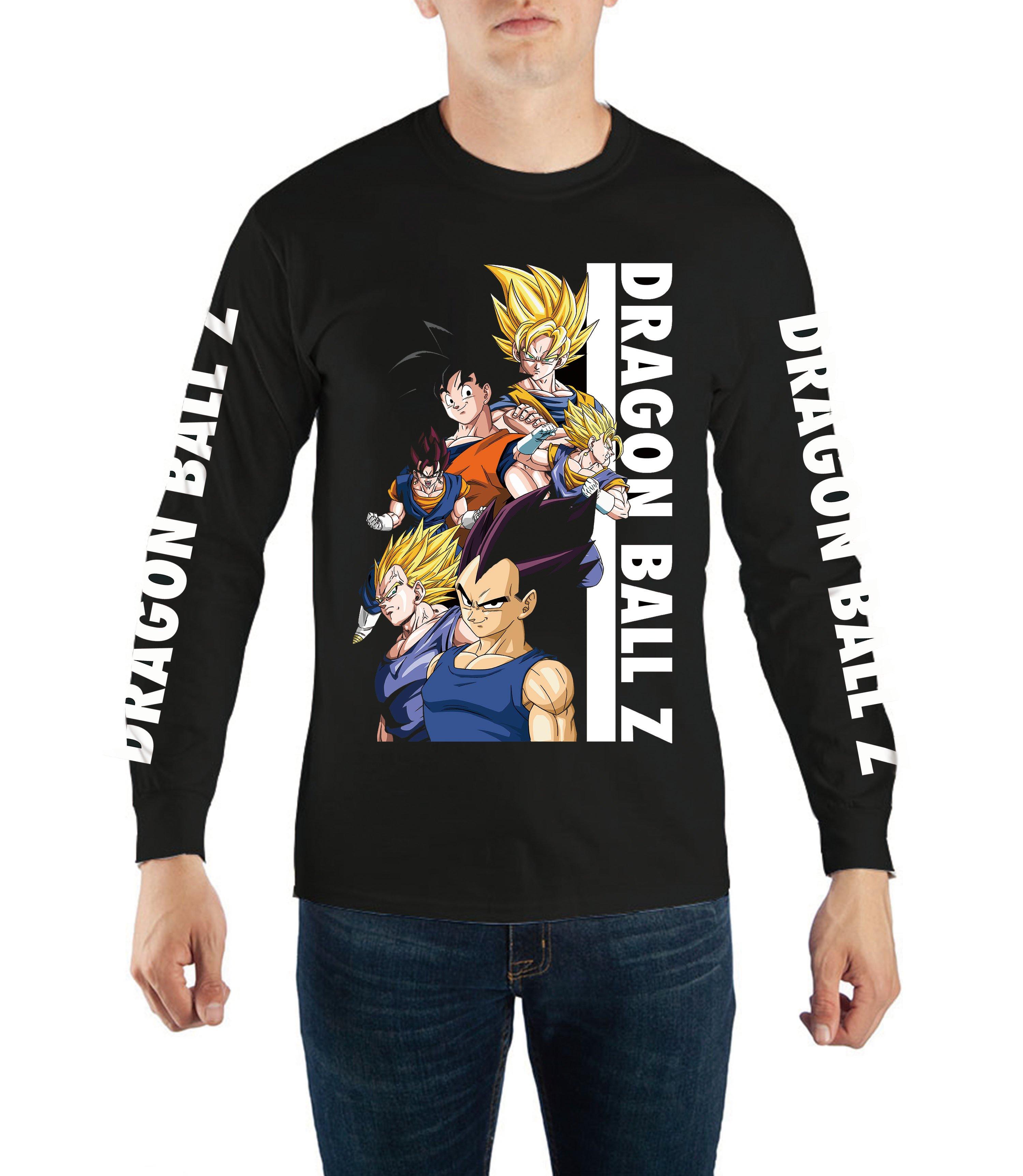 Dragon Ball Z Group Long Sleeve T Shirt Gamestop