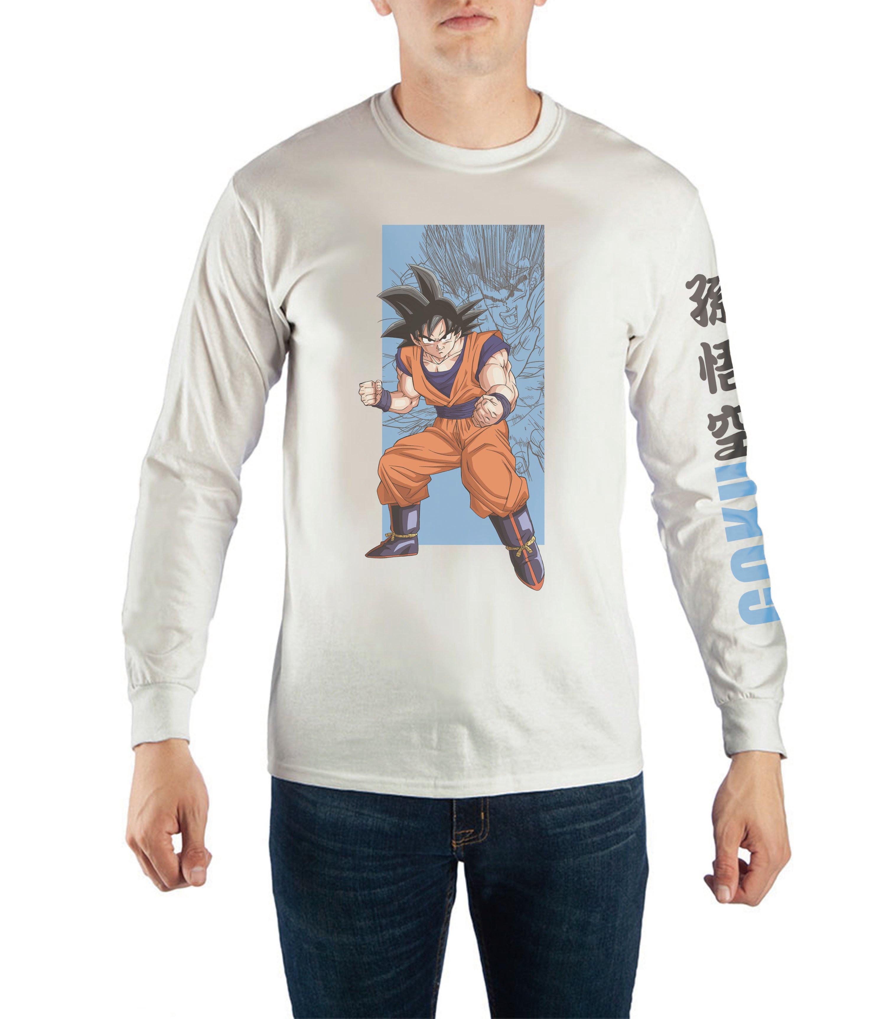 Dragon Ball Z Goku Character Long Sleeve T Shirt Gamestop