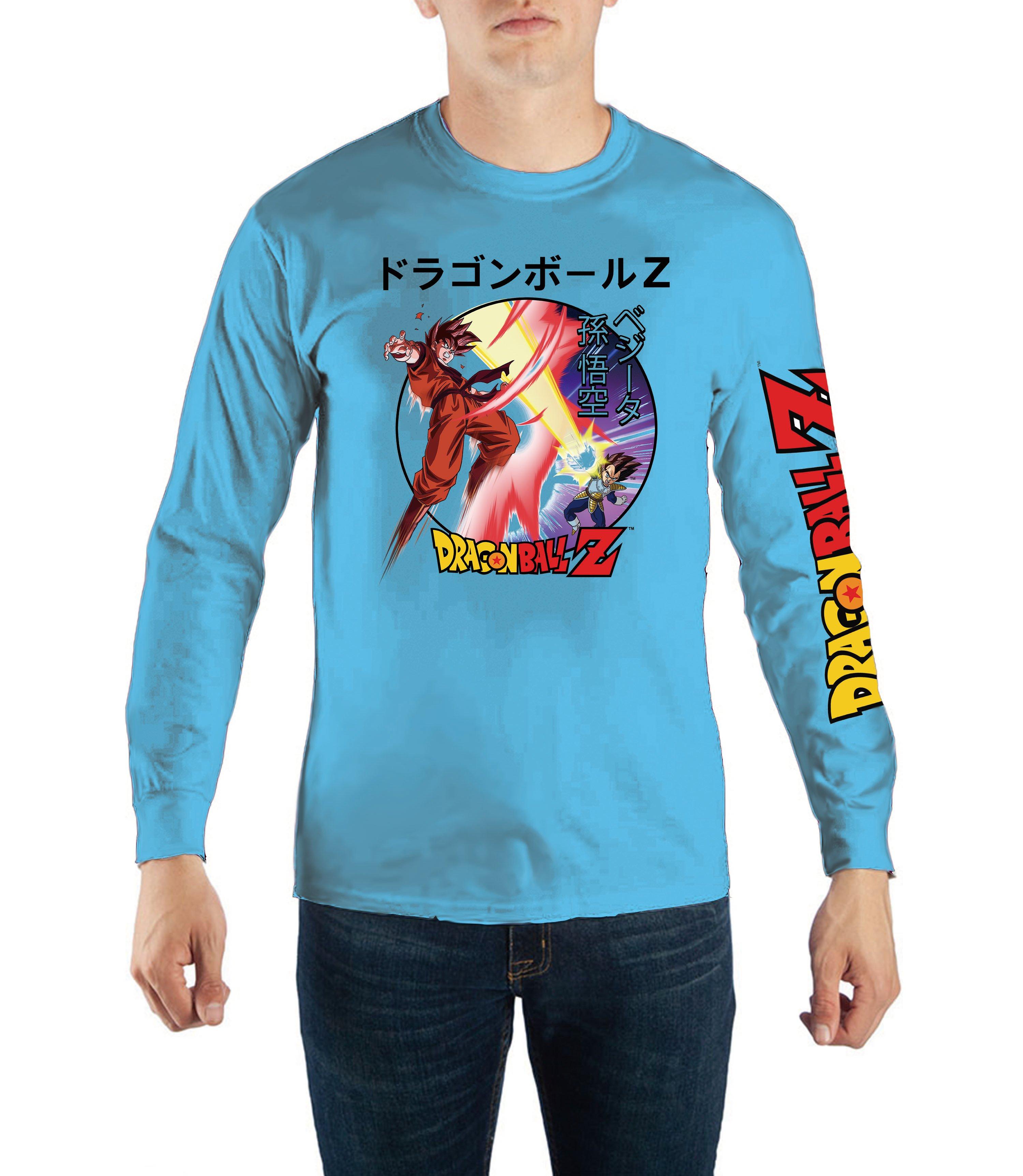 Dragon Ball Z Anime Fight Long Sleeve T Shirt Gamestop