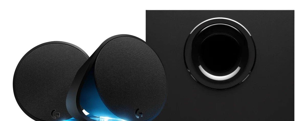 logitech g560 pc gaming ultra surround sound speakers