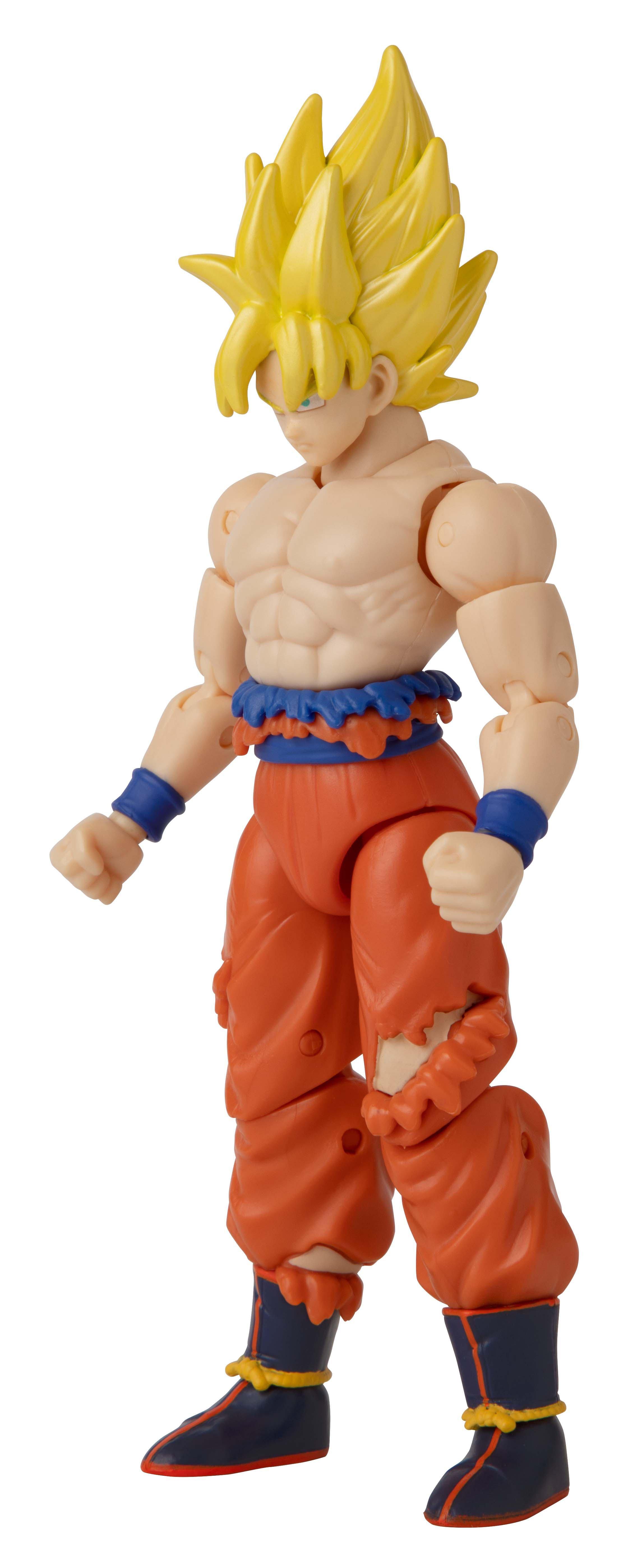 battle damaged goku action figure