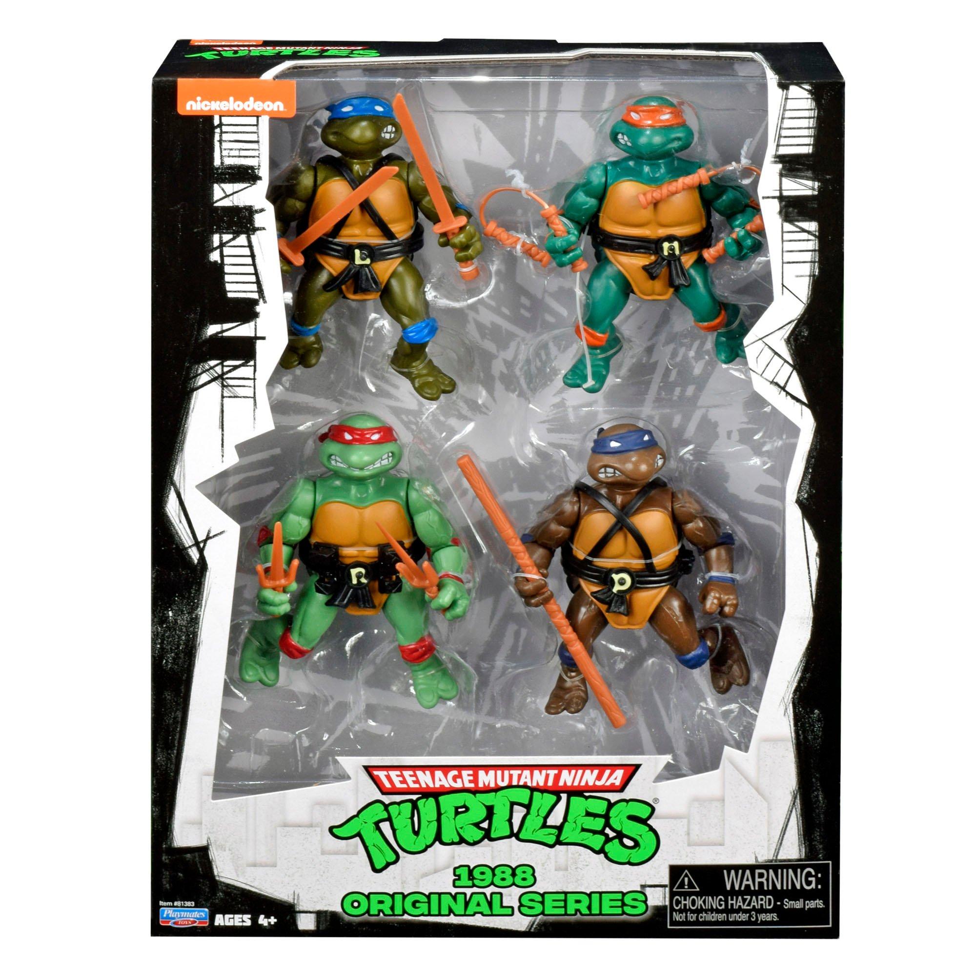 Teenage Mutant Ninja Turtles Original Comic Book Series 35th Anniversary  4-Pack