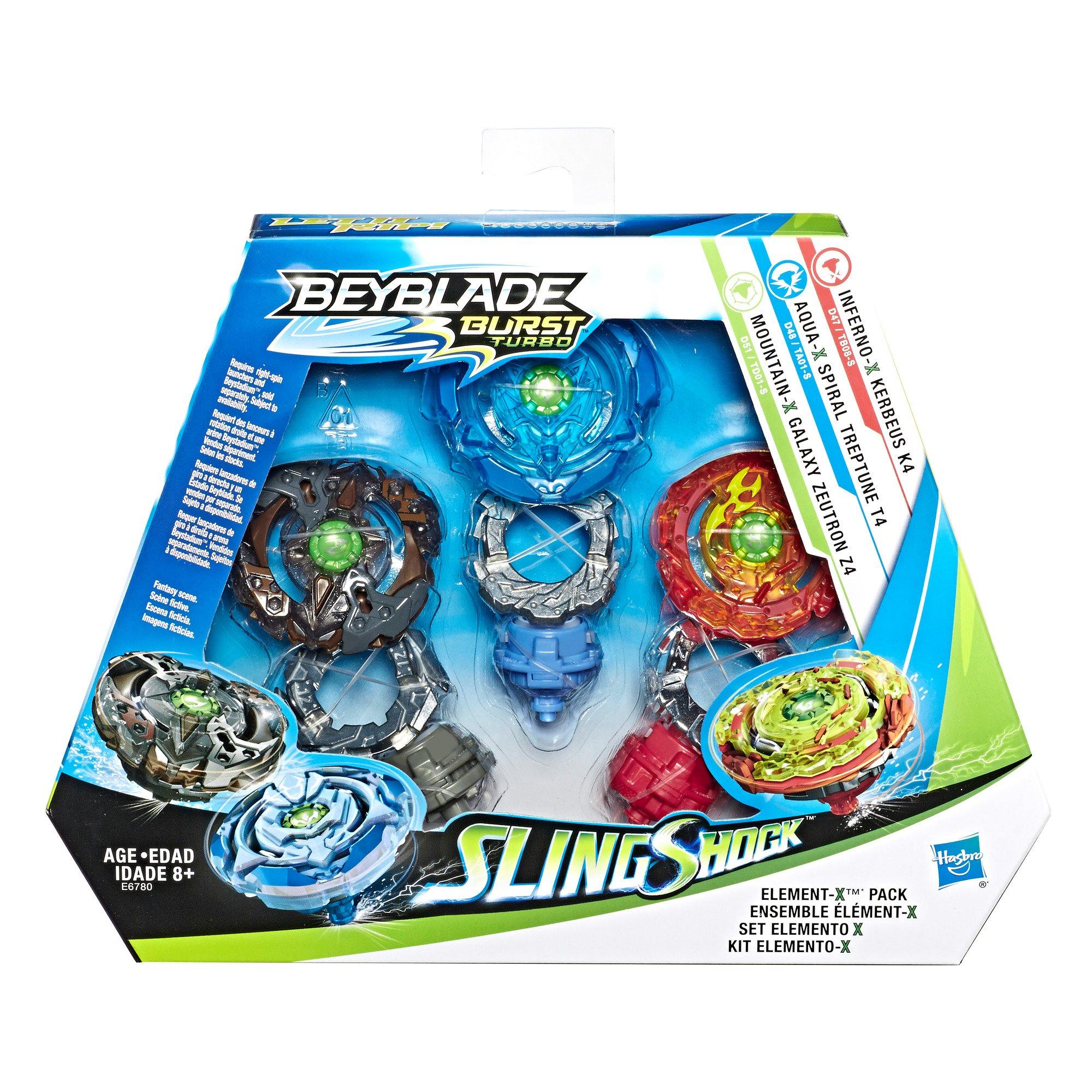 Beyblade Deluxe Element Multi Pack Only 