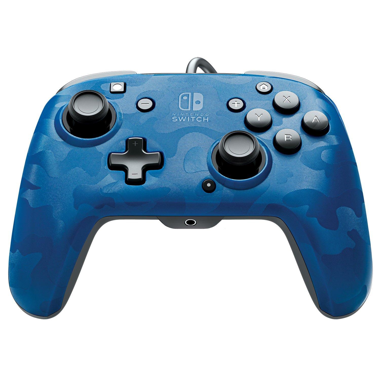 blue nintendo switch pro controller