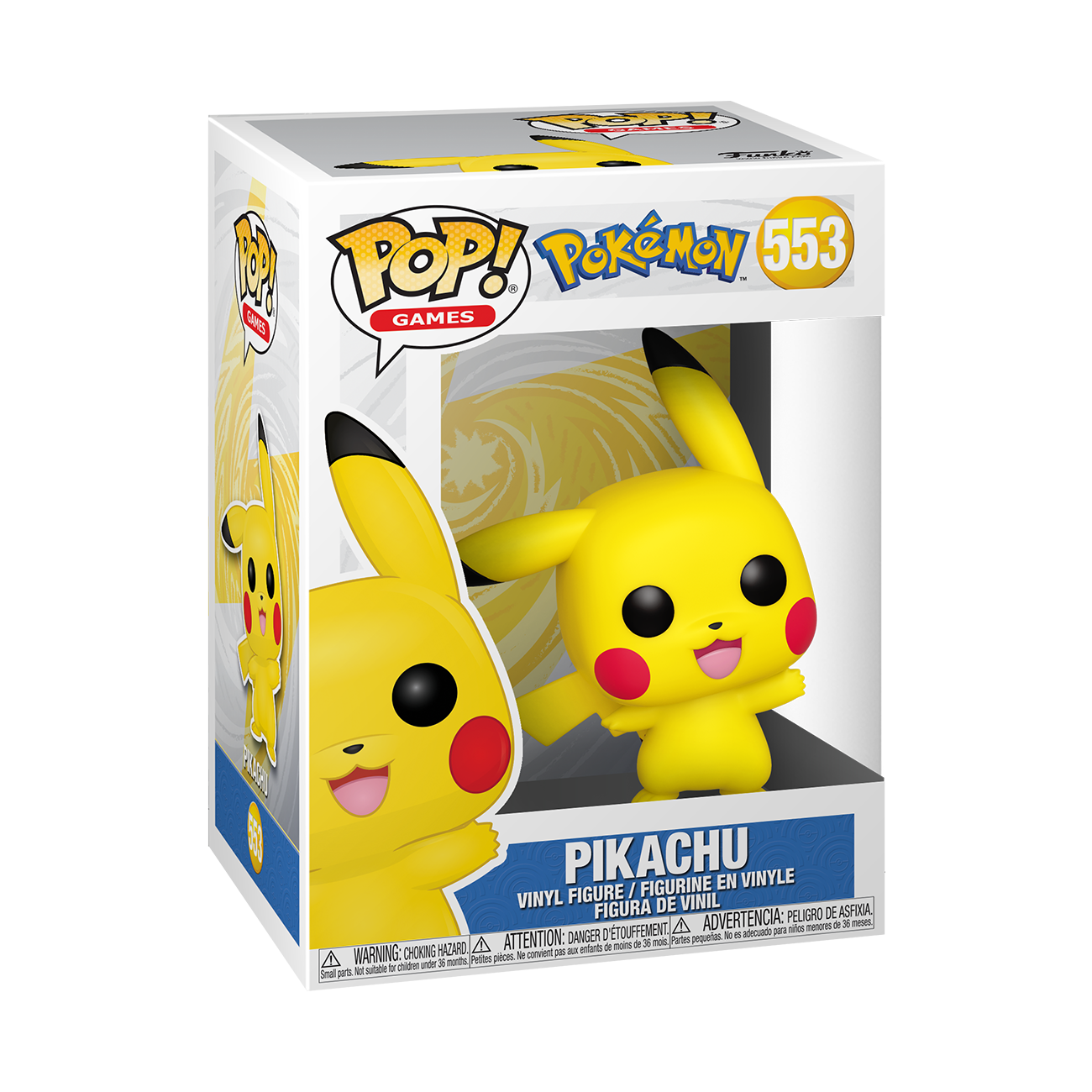 Funko POP! Games: Pokemon Pikachu Waving 3.75-in Vinyl Figure