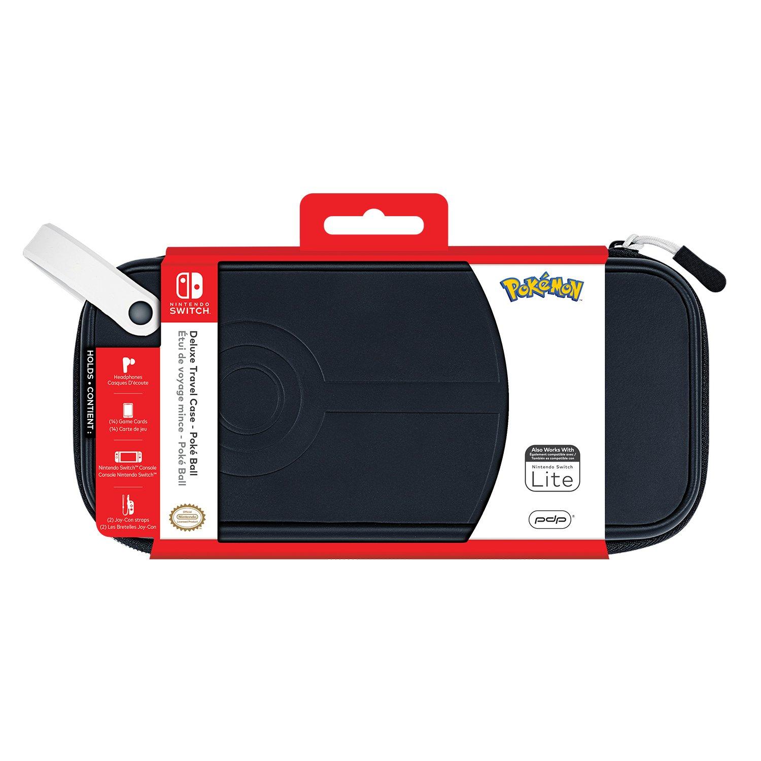 Nintendo Switch Pokemon Poke Ball Deluxe Travel Case Nintendo