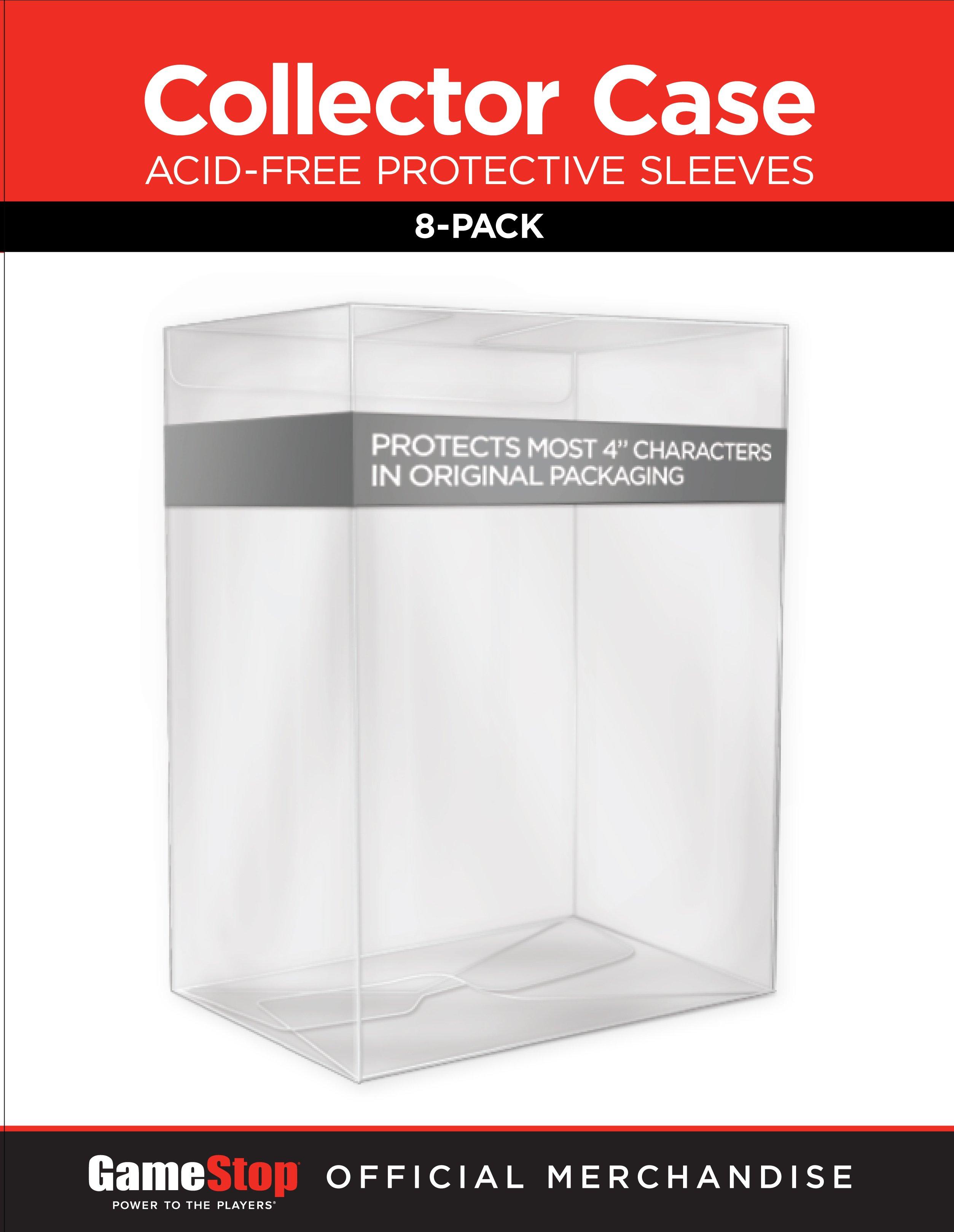 Vinyl Figure Protective Sleeve 8 Pack Gamestop