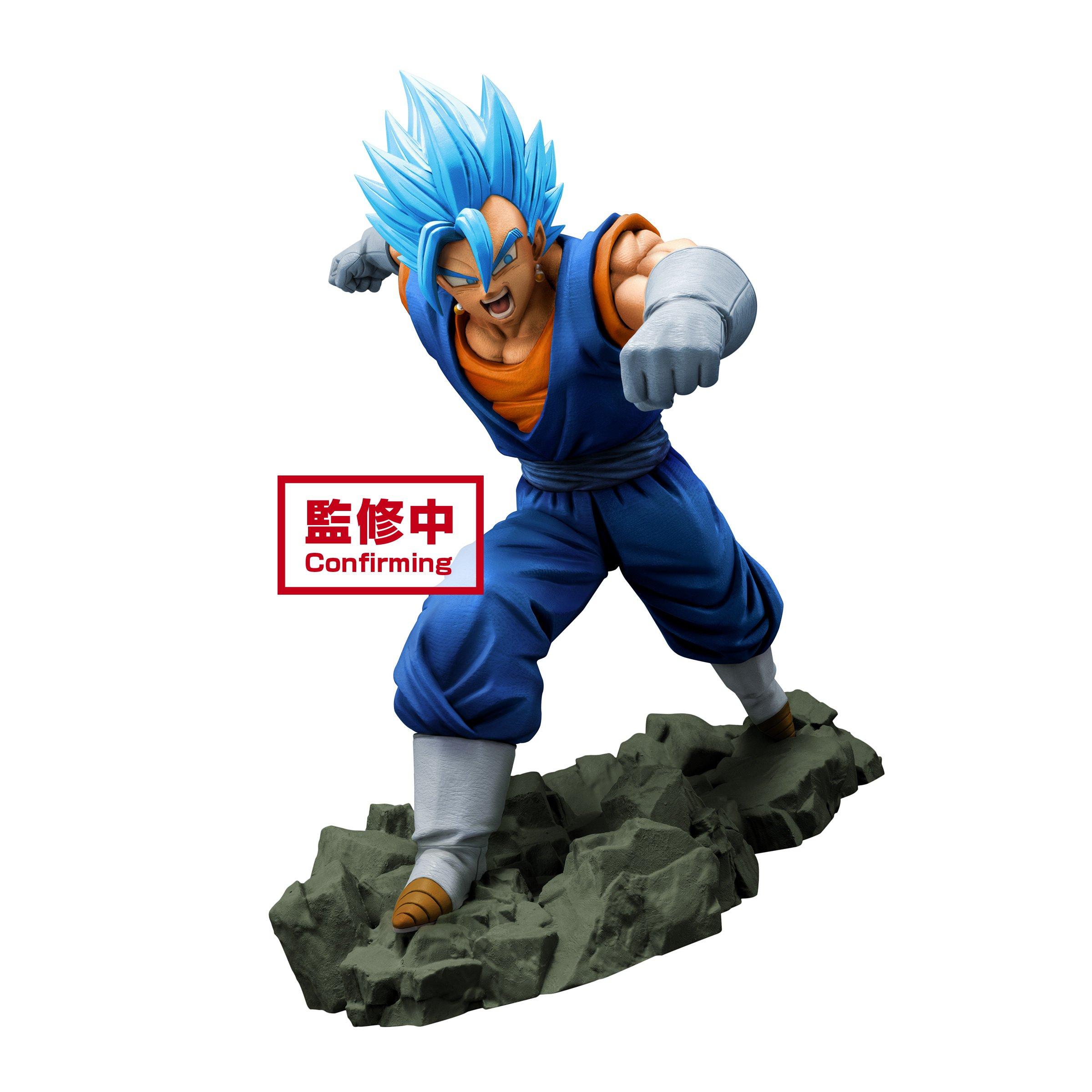 Dragon Ball Z Dokkan Battle Super Saiyan God Super Saiyan Vegito Collab Statue Gamestop