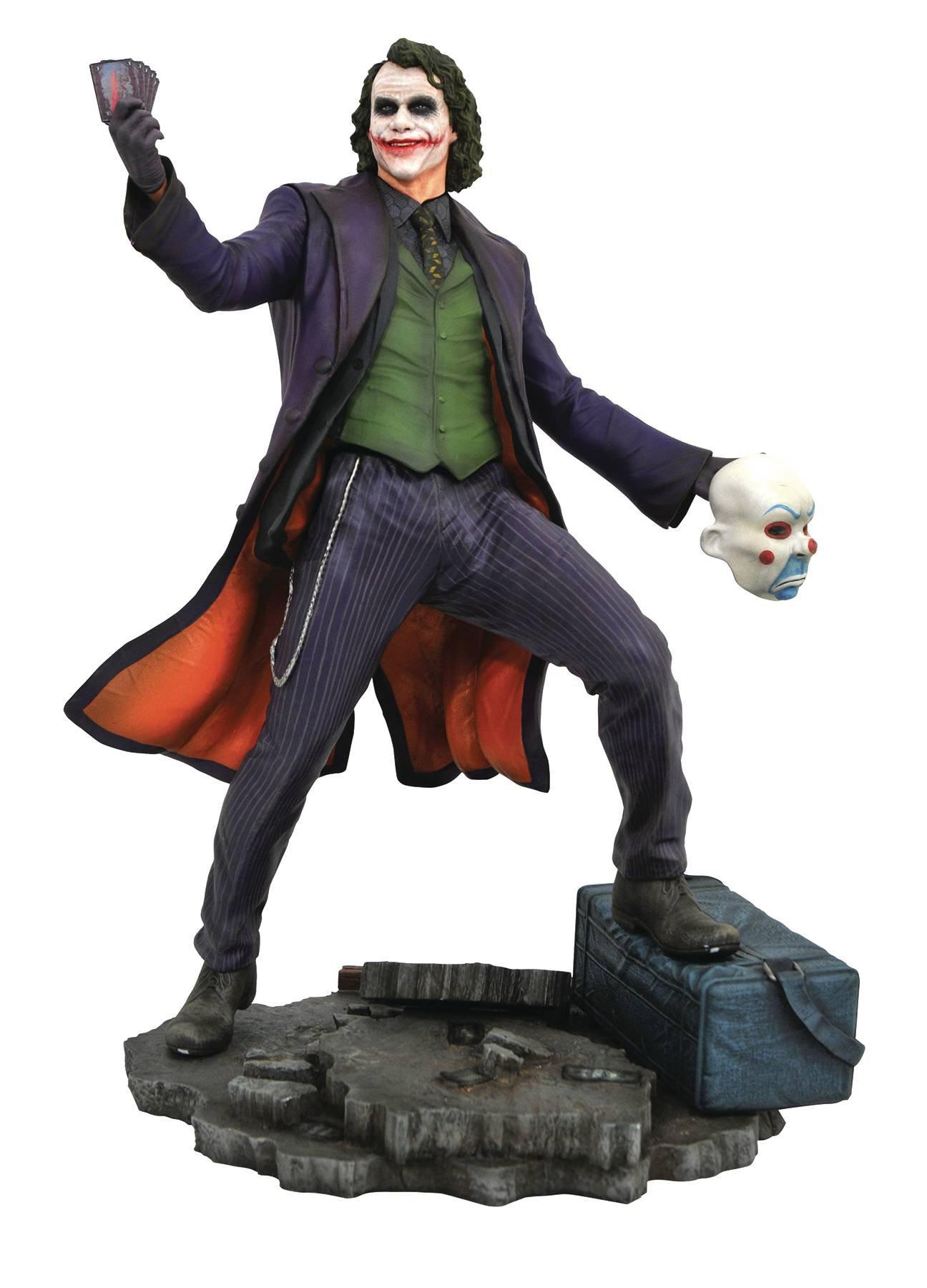 The Dark Knight Joker Dc Gallery Statue Gamestop