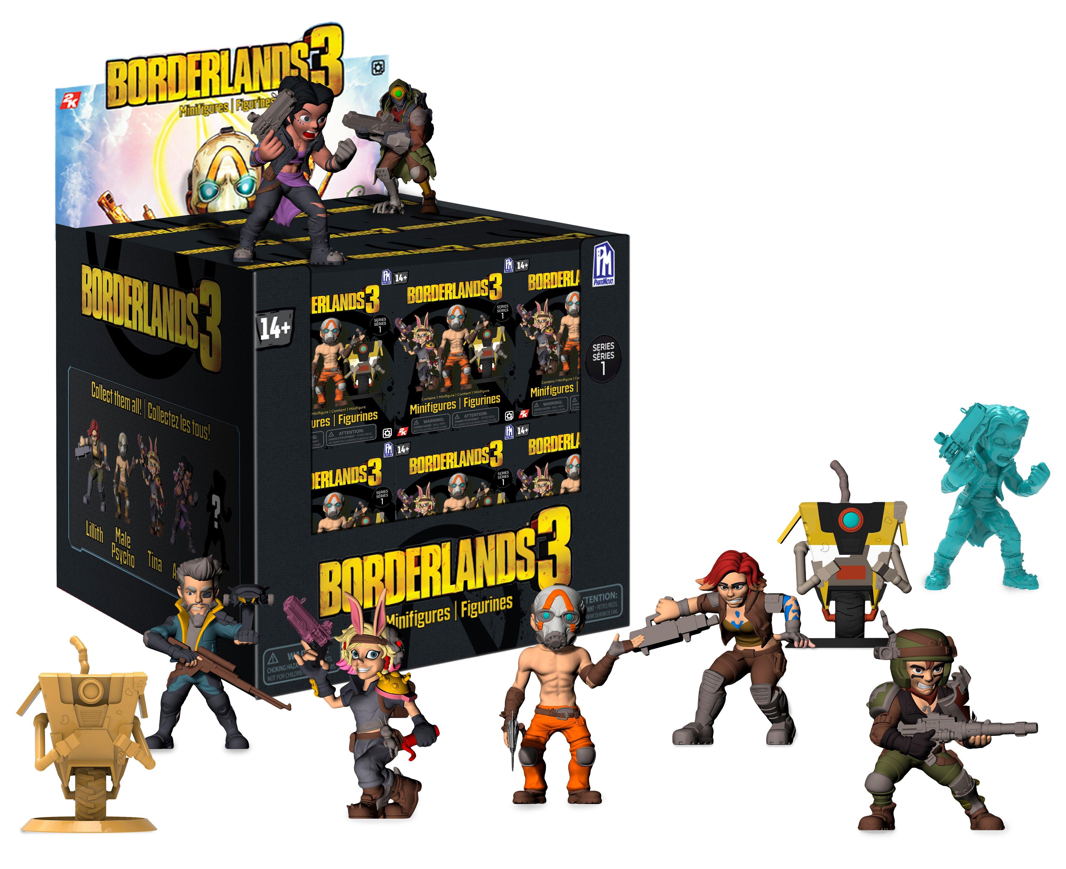 Borderlands 3 Series 1 Blind Box Minfigure Gamestop - roblox series 3 blind boxes blue mystery toy figures