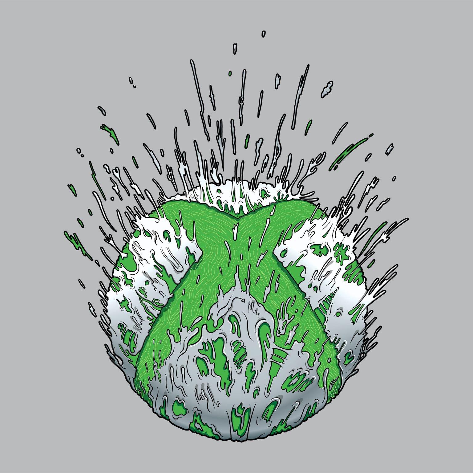 Xbox Exploding Logo T Shirt Gamestop