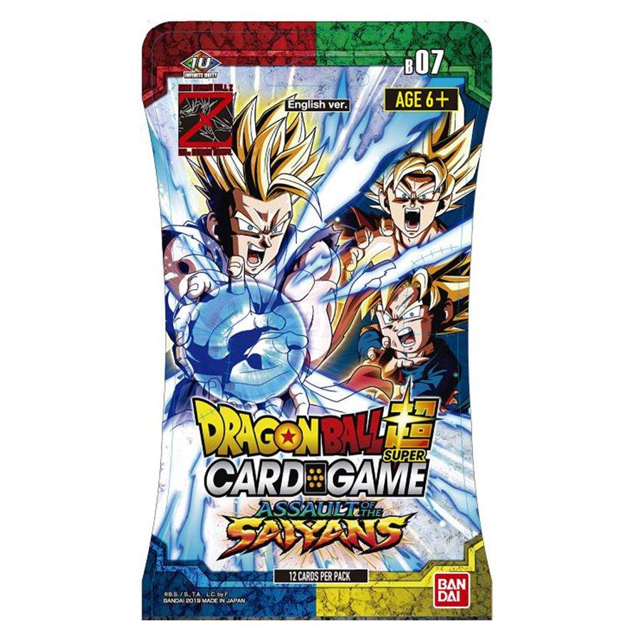 Dragon Ball Super Trading Card Game Assault Of The Saiyans Booster Pack Gamestop