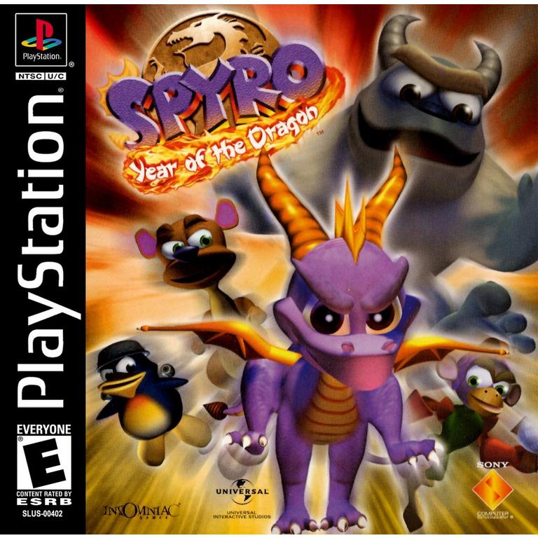 Spyro: Year of the Dragon - PlayStation 1