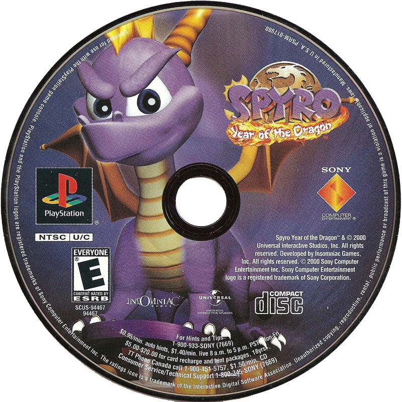 Spyro: Year of the Dragon